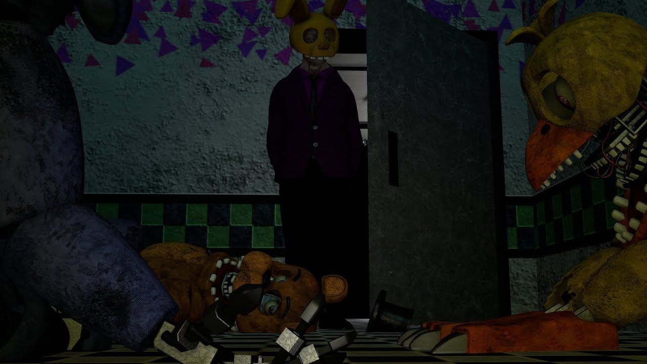 William Afton Speedart (SFM Poster Timelapse)