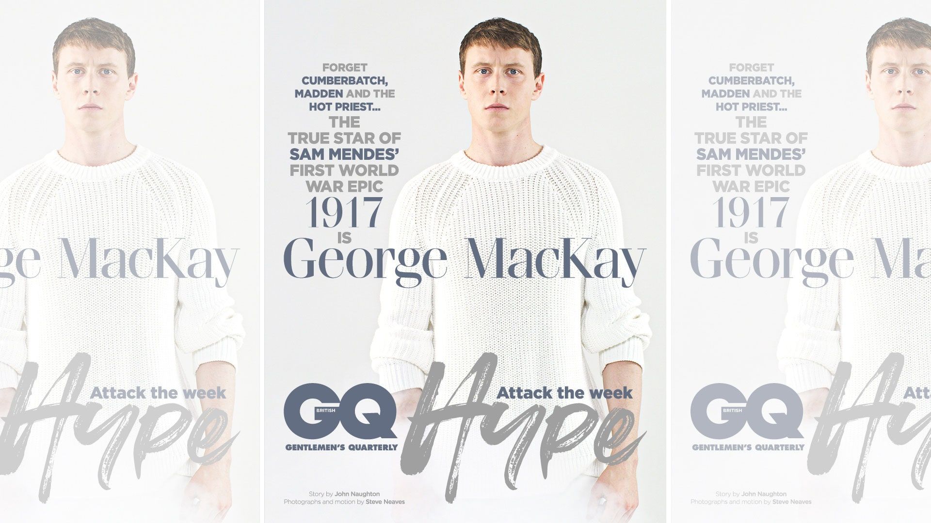 George MacKay: 'We did the gig in dresses. Once you do that you