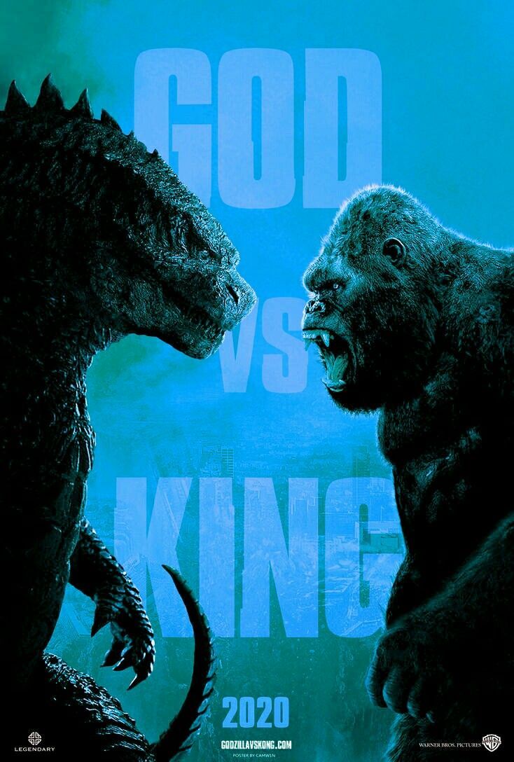GOD vs KING. King kong art, Godzilla wallpaper, King kong vs godzilla
