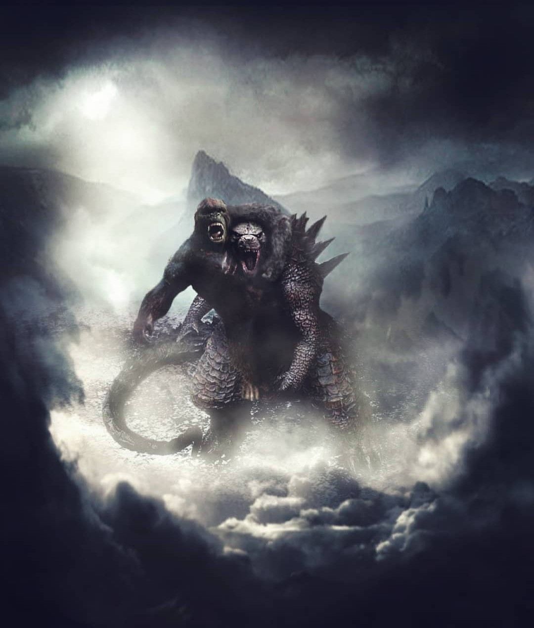 Godzilla vs Kong. All godzilla monsters, Kaiju monsters, Godzilla