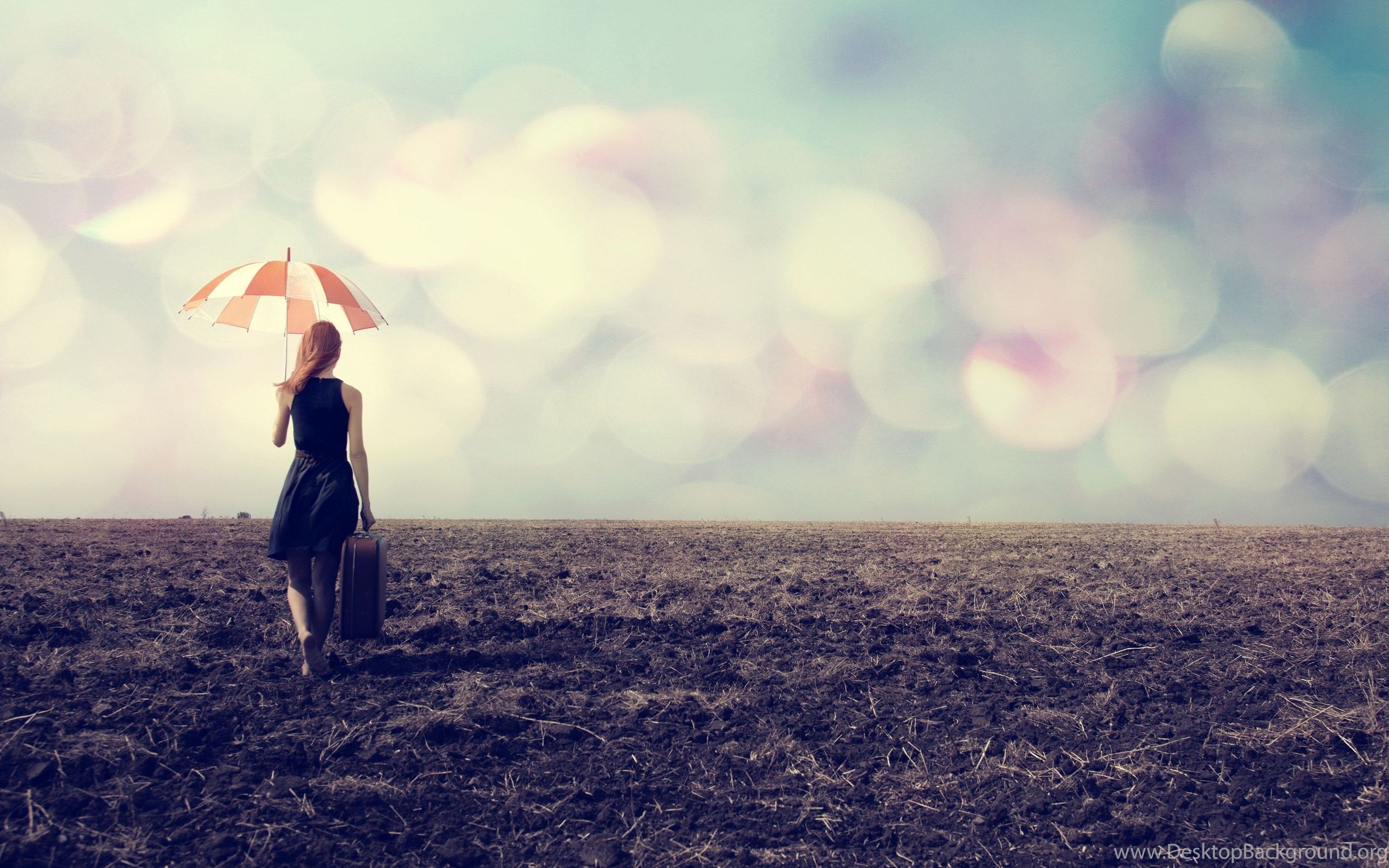 Photo Vintage, Girl, Looking, Alone, Autumn, Image, Wallpaper