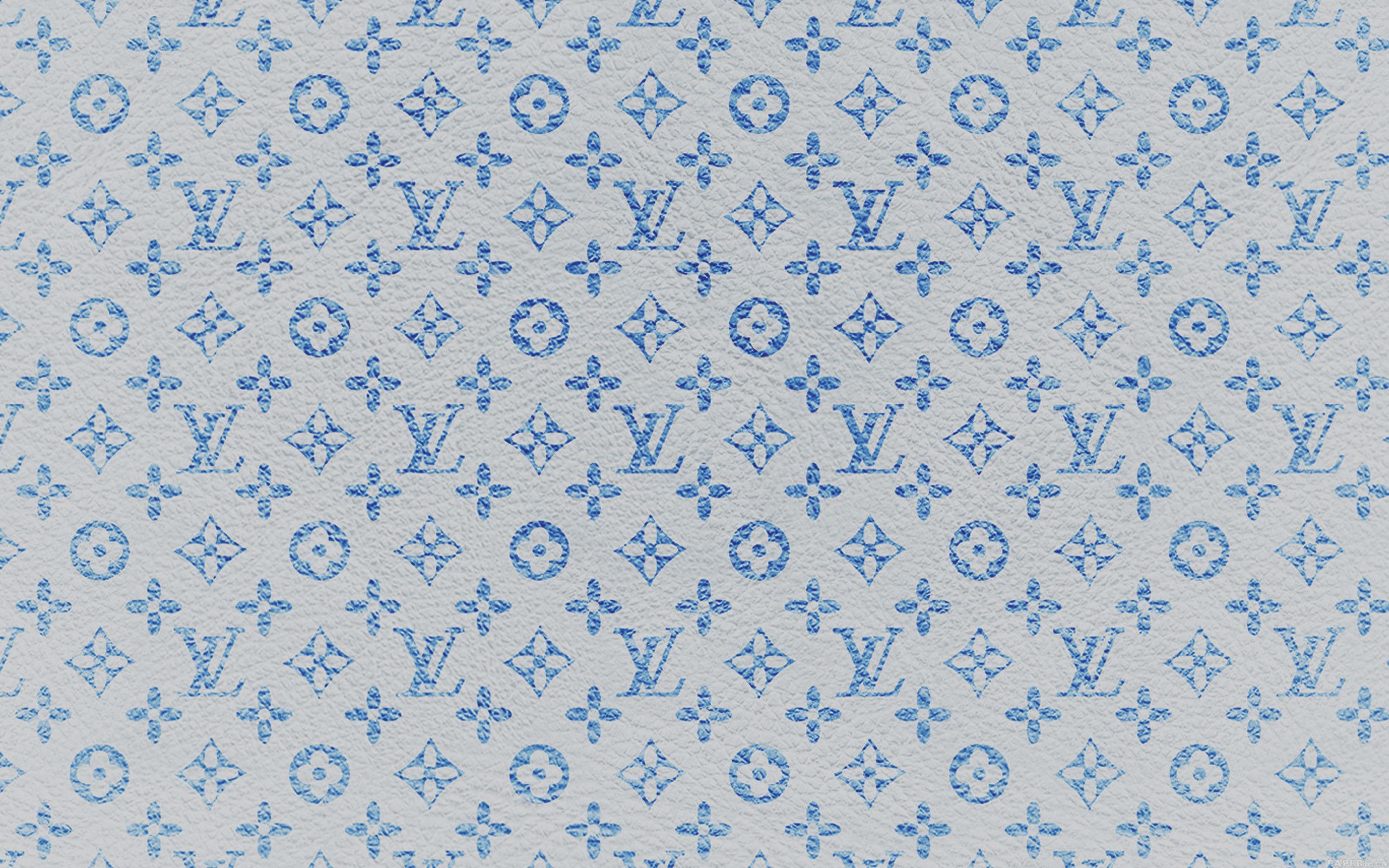 Blue louis vuitton aesthetic HD wallpapers