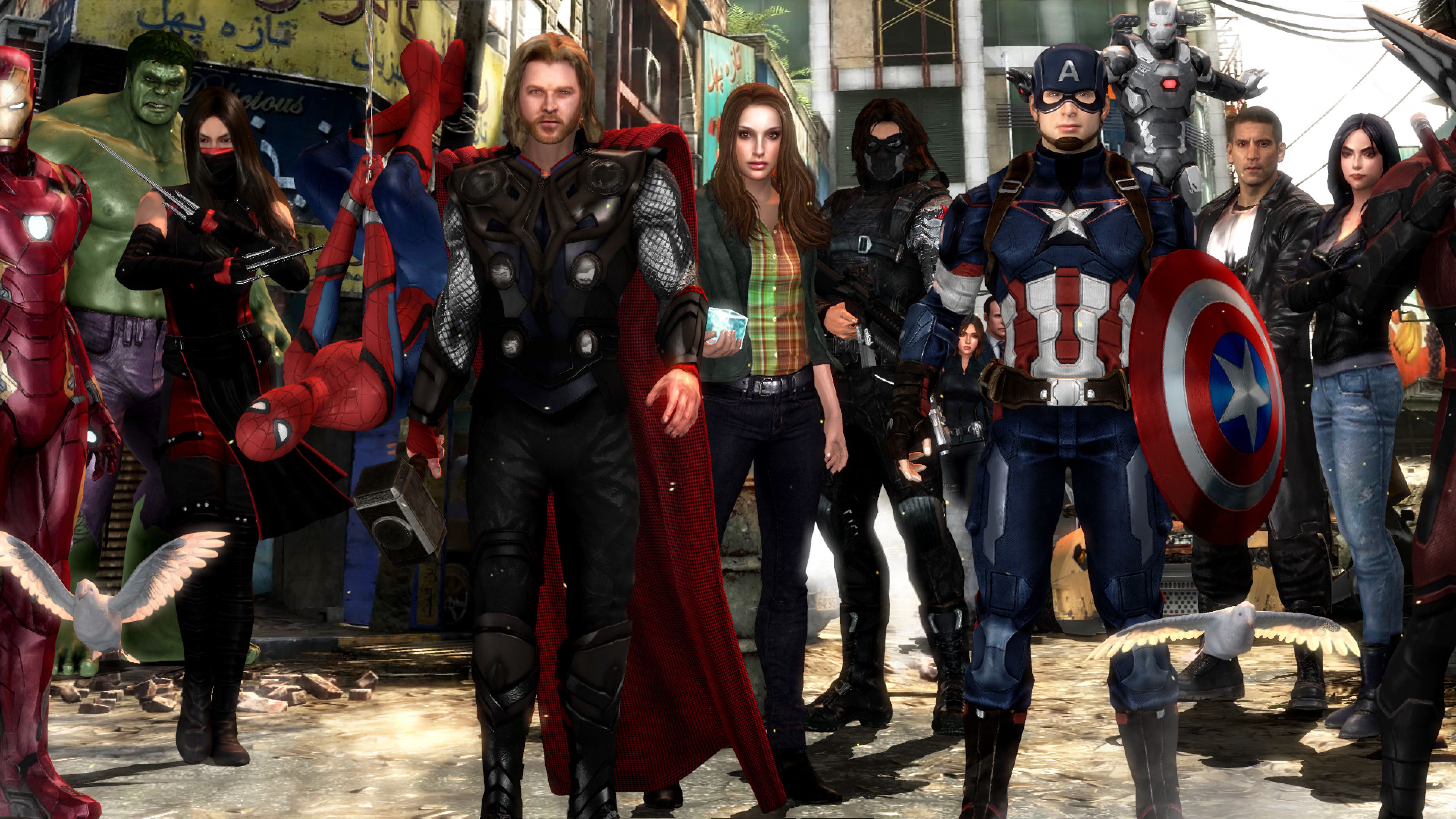 Avengers MCU 4k HD 4k Wallpaper, Image, Background