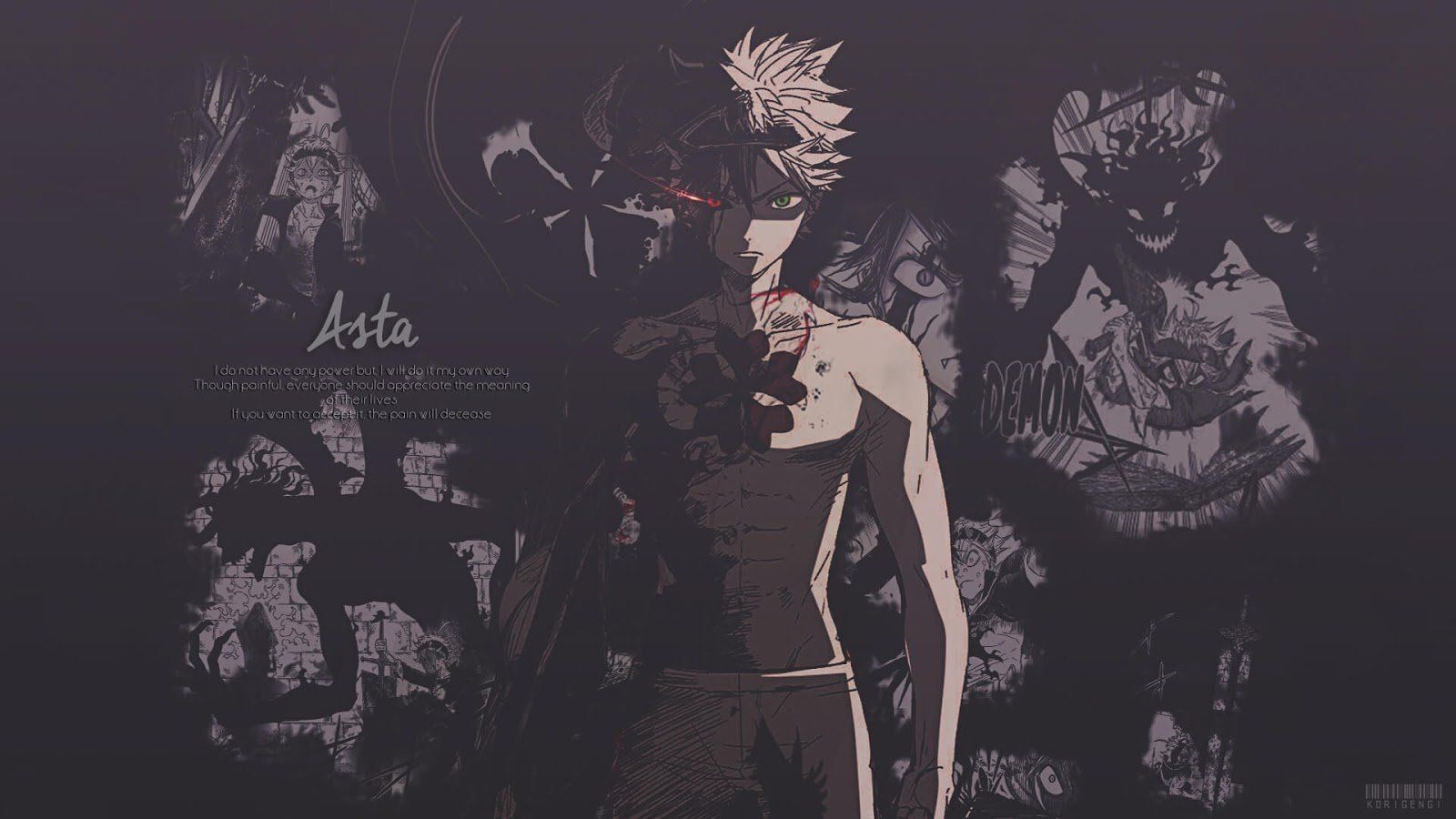 Black Clover Aesthetic Wallpapers - Wallpaper Cave