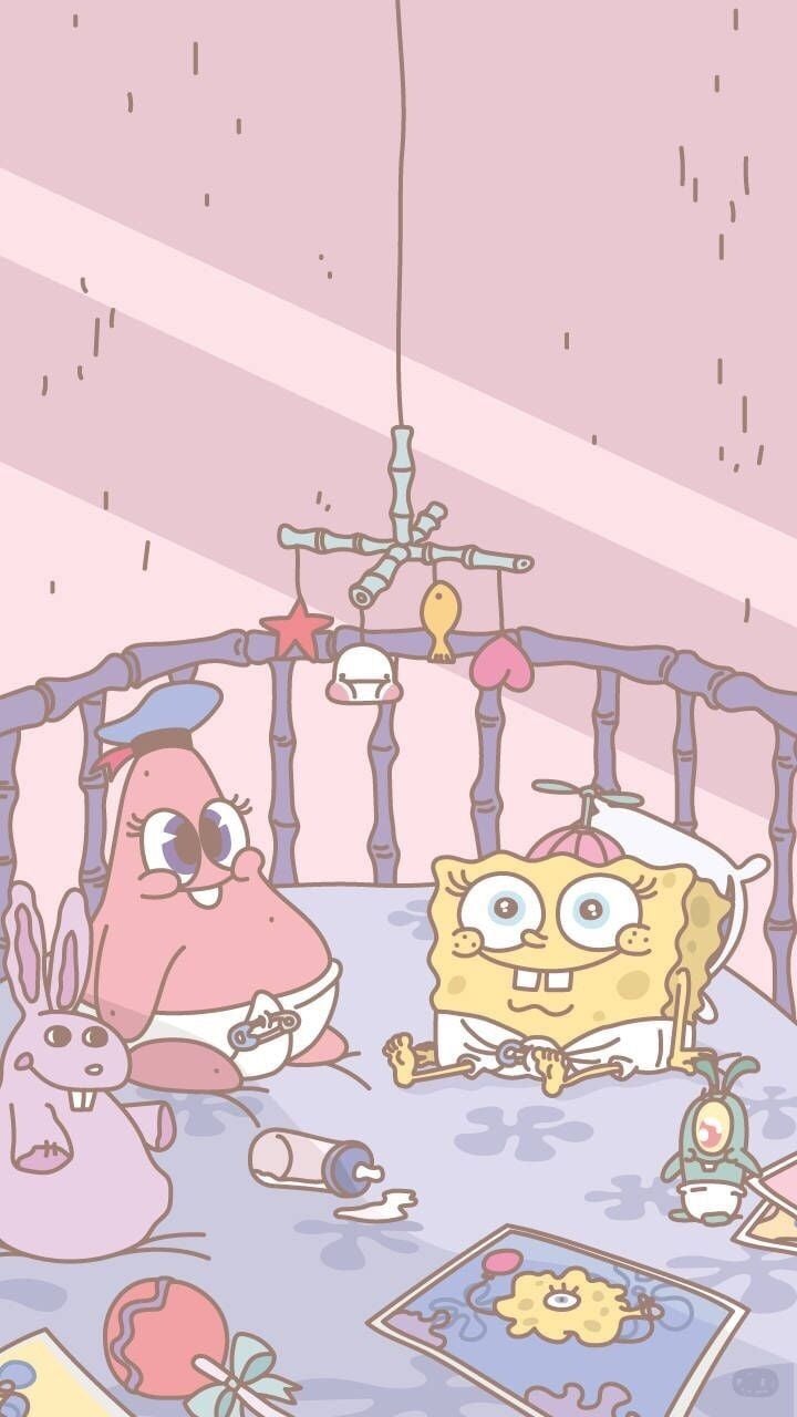 Spongebob And Patrick Aesthetic Wallpapers Wallpaper Cave