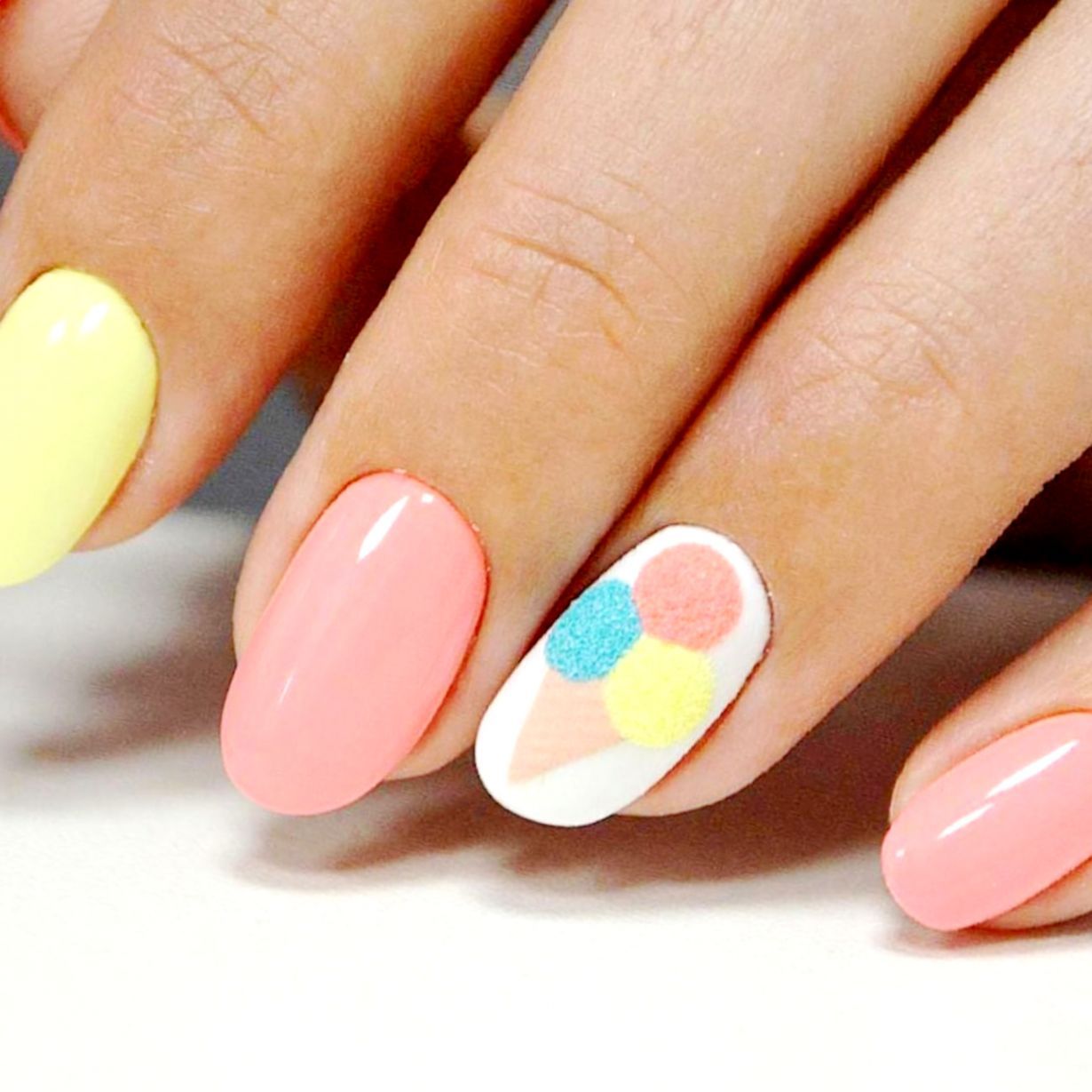 Summer Nail Designs For Short Nails. Confession Of Rose