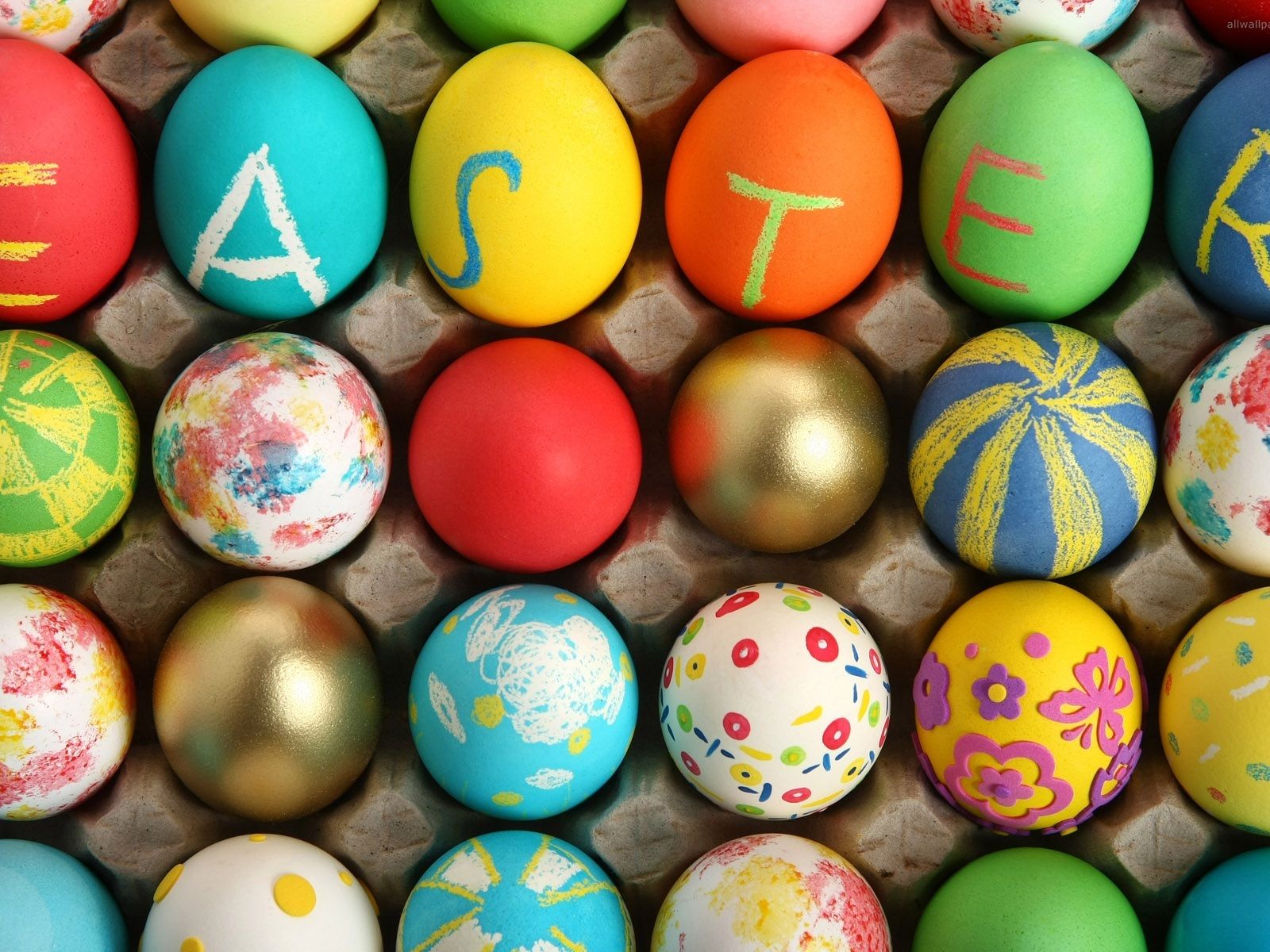 Wallpaper Colorful Easter Egg 1920x1200 HD Picture, Image