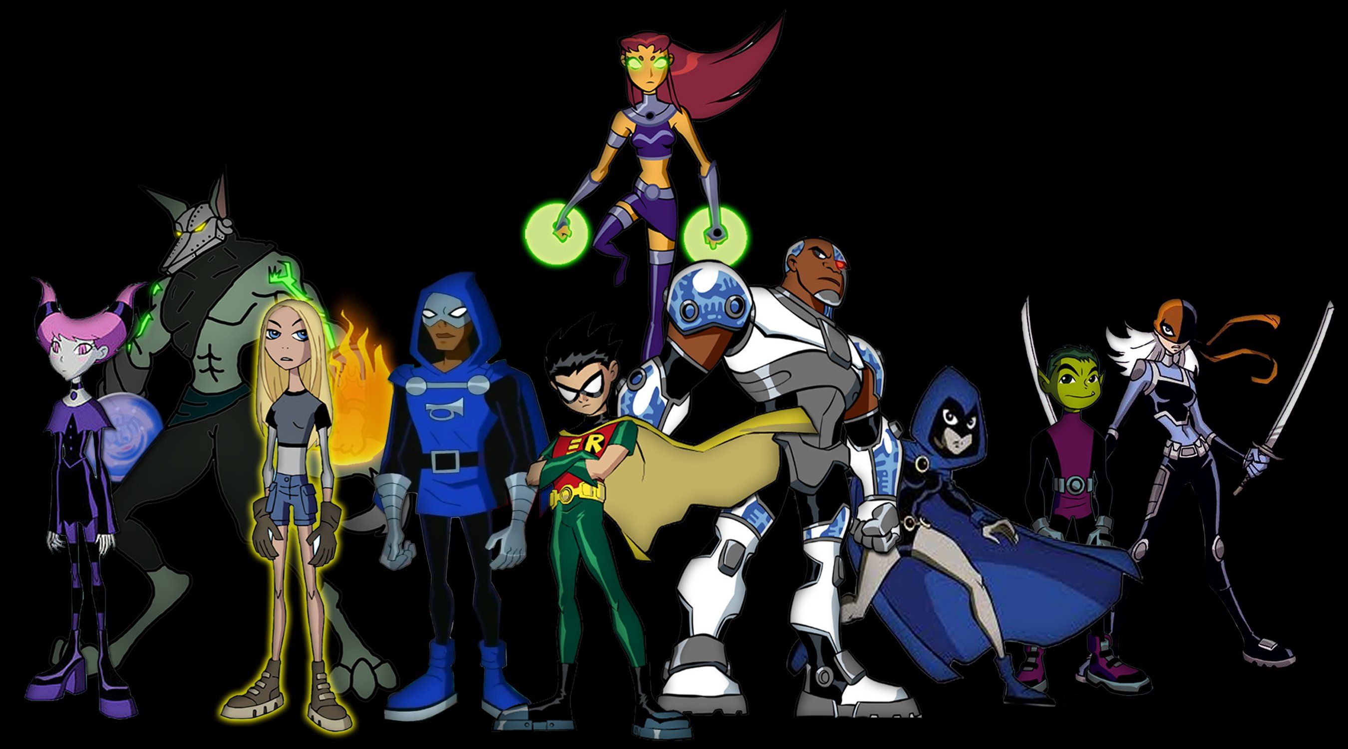 TEEN TITANS Animation Action Adventure Superhero Dc Comics Comic Wallpaperx1500