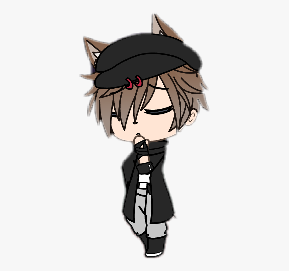 Gacha Life Boy Wolf, Transparent Cartoon, Free Clipart