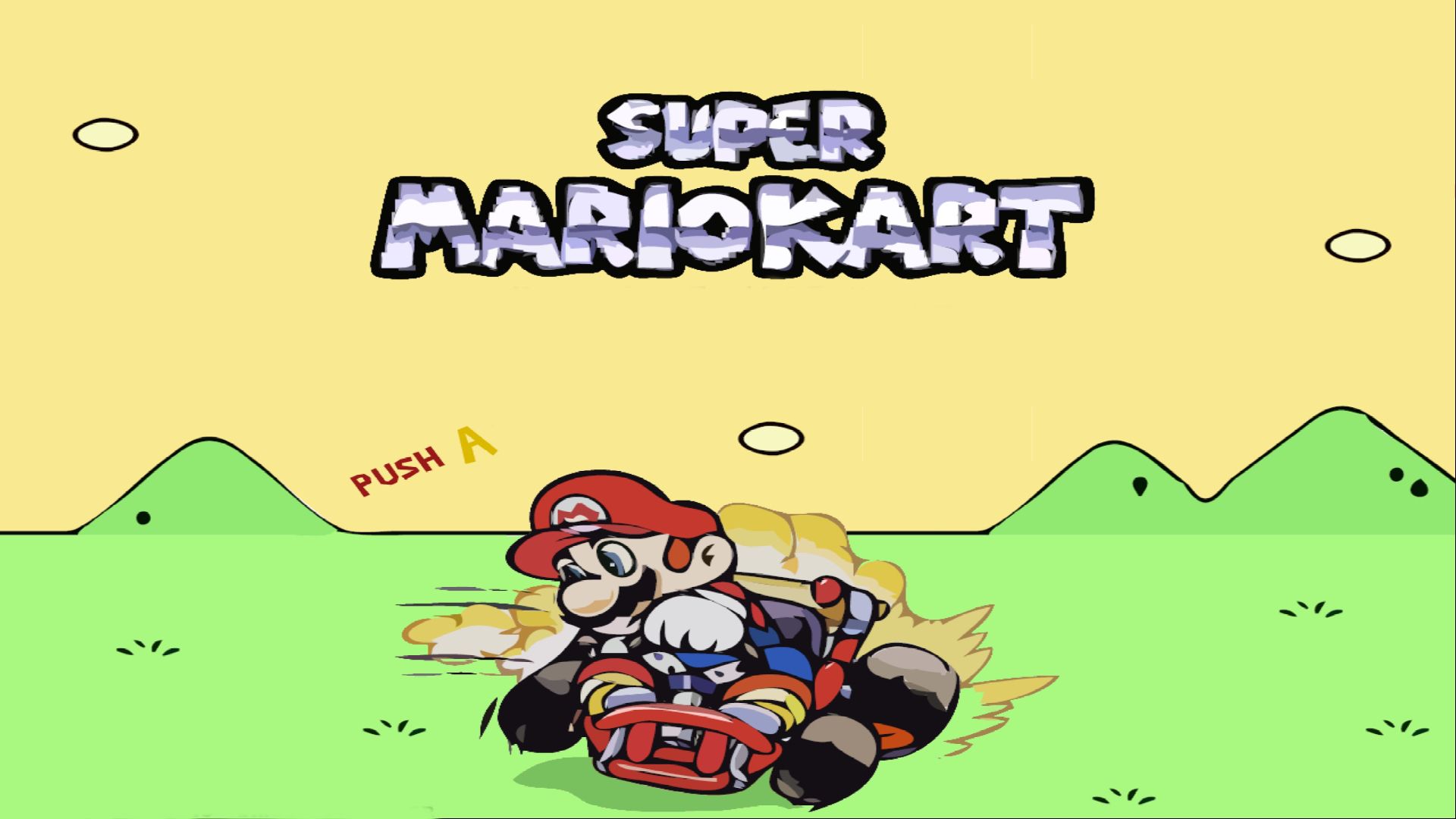 Super Mario Kart HD Wallpaper