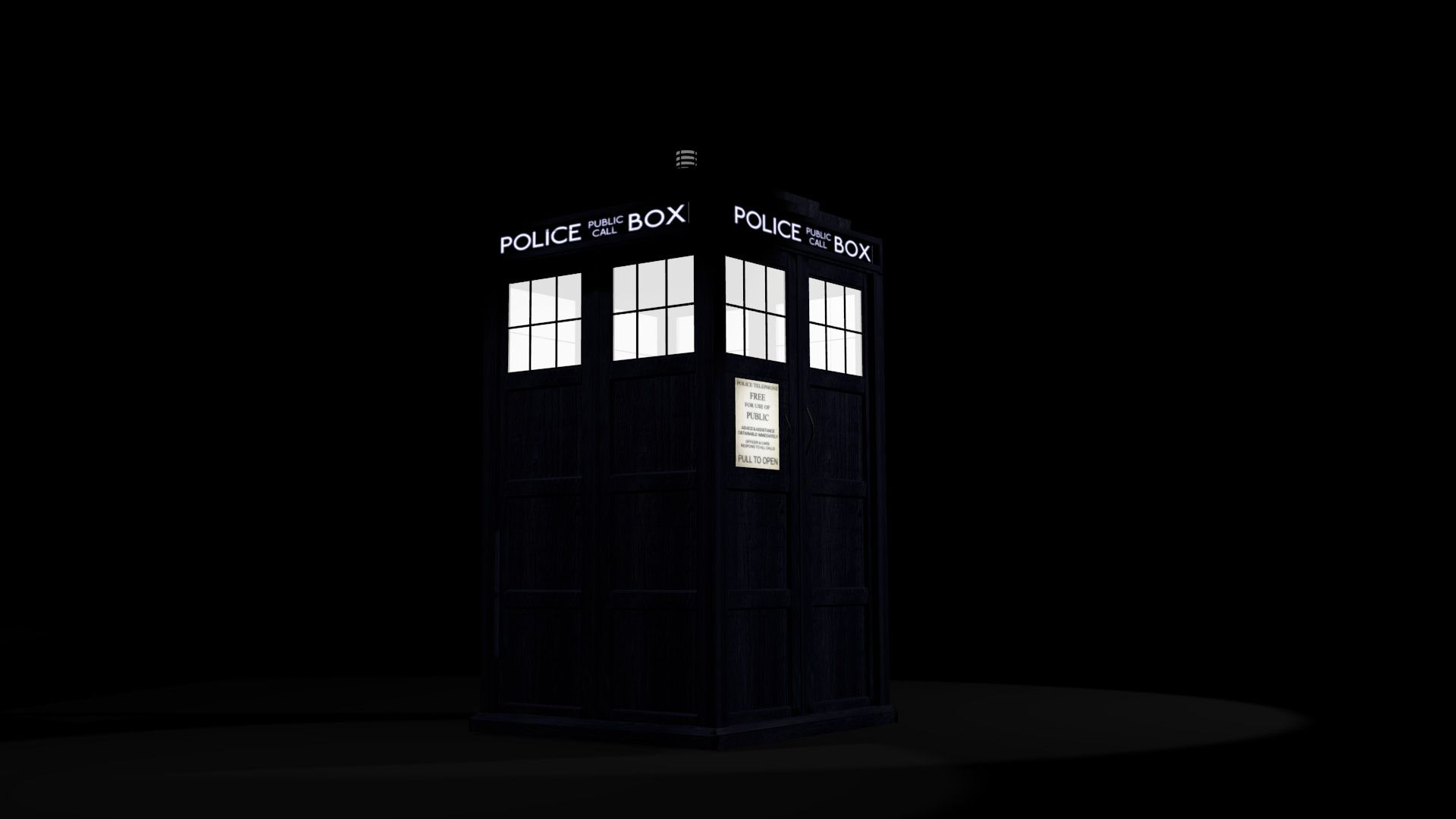 Tardis Desktop Wallpaper