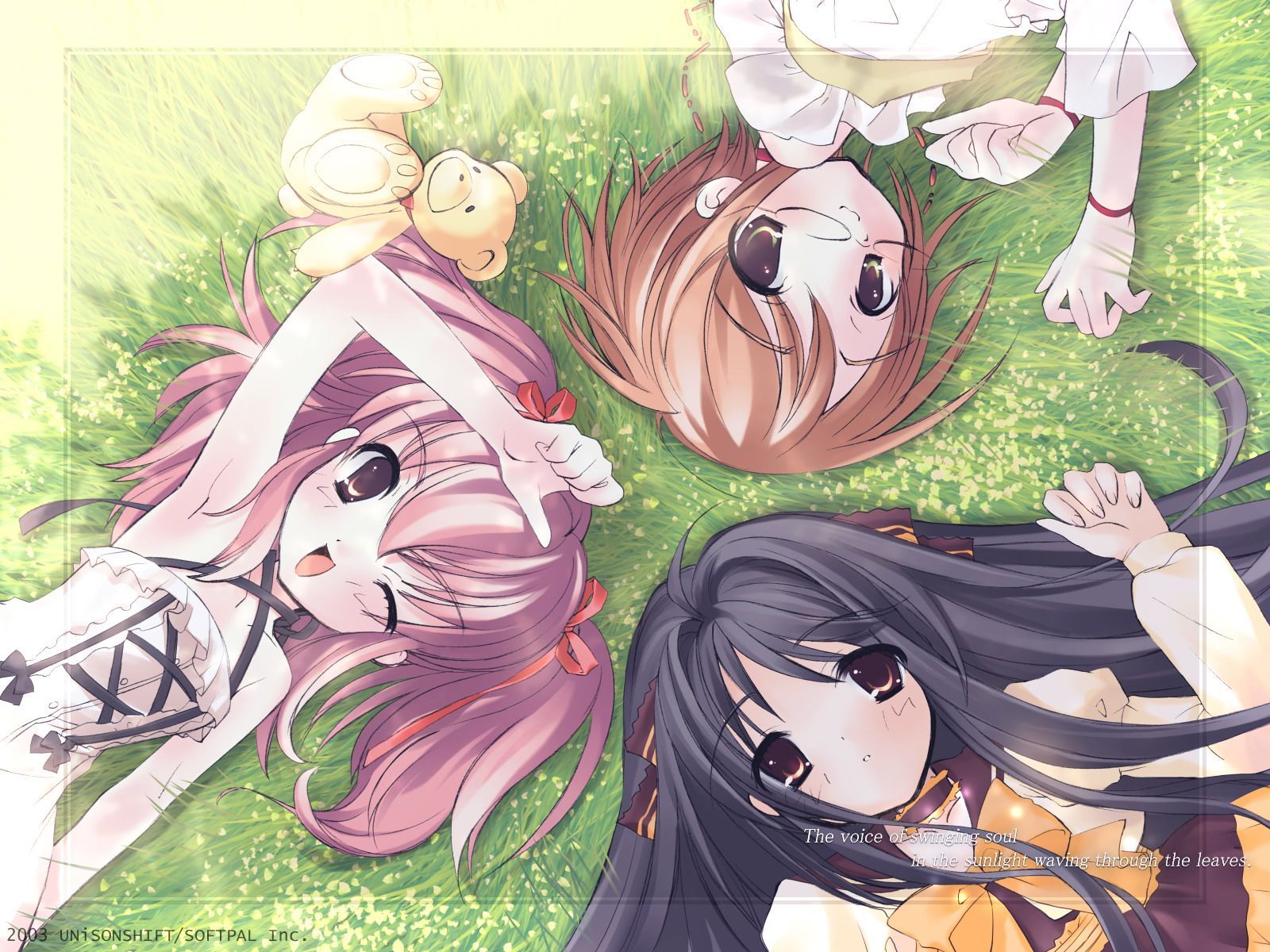 Cute Anime Best Friends Wallpaper Free Cute Anime Best