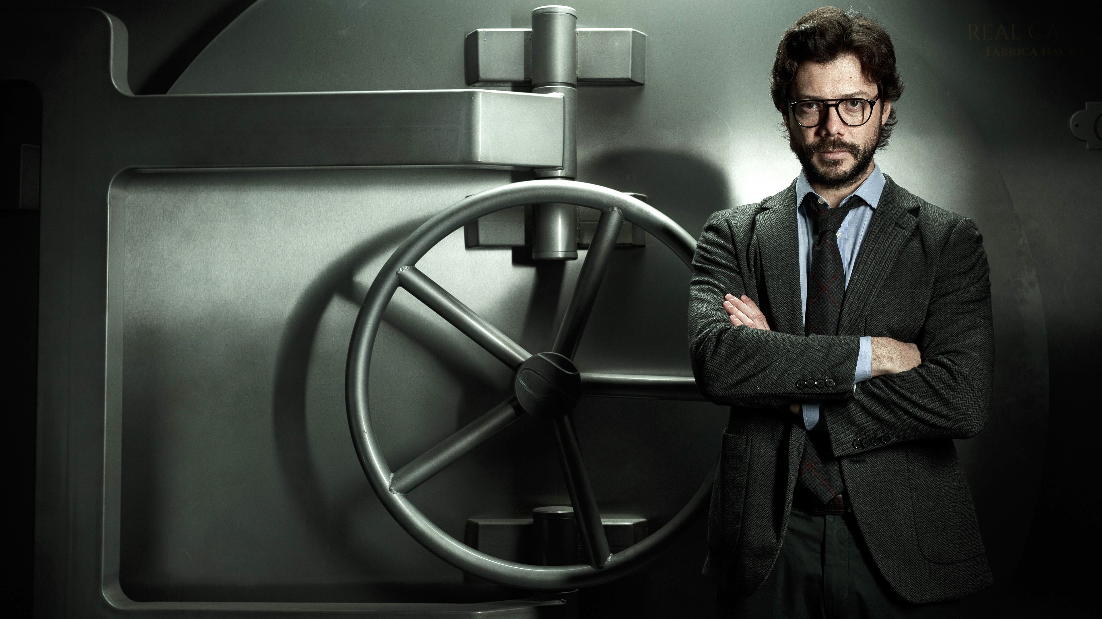 Wallpaper 4k Professor In Money Heist La casa de papel Professor