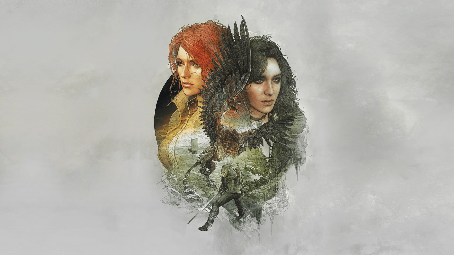 The Witcher, The Witcher 3: Wild Hunt, Triss Merigold, Yennefer HD