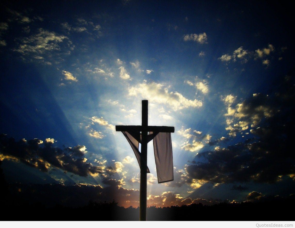 Happy easter cross quotes Easter sunday quotes quotesgram. Rufe