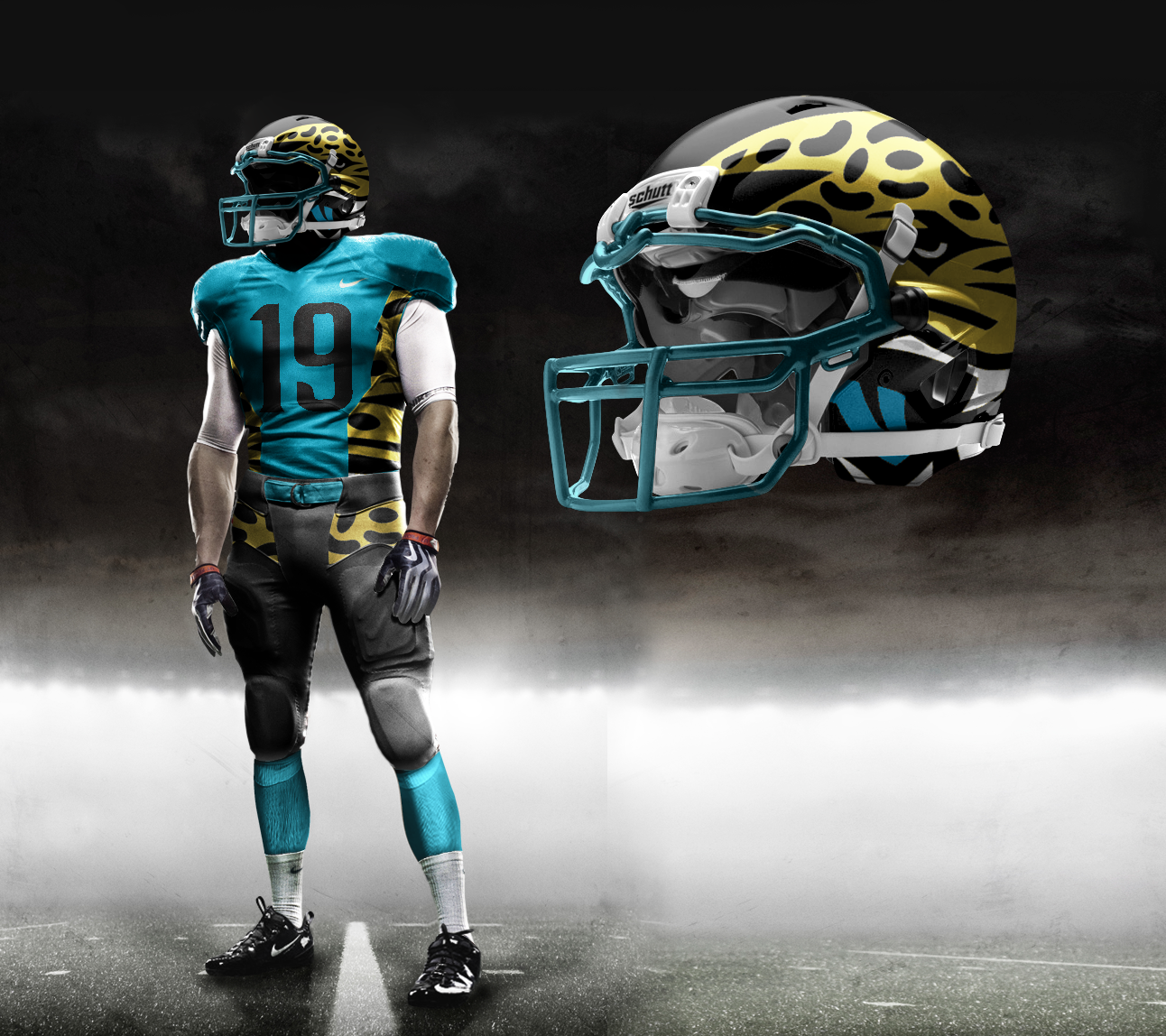New Nike NFL Uniforms; Jacksonville Jaguars 2012 nfl teams