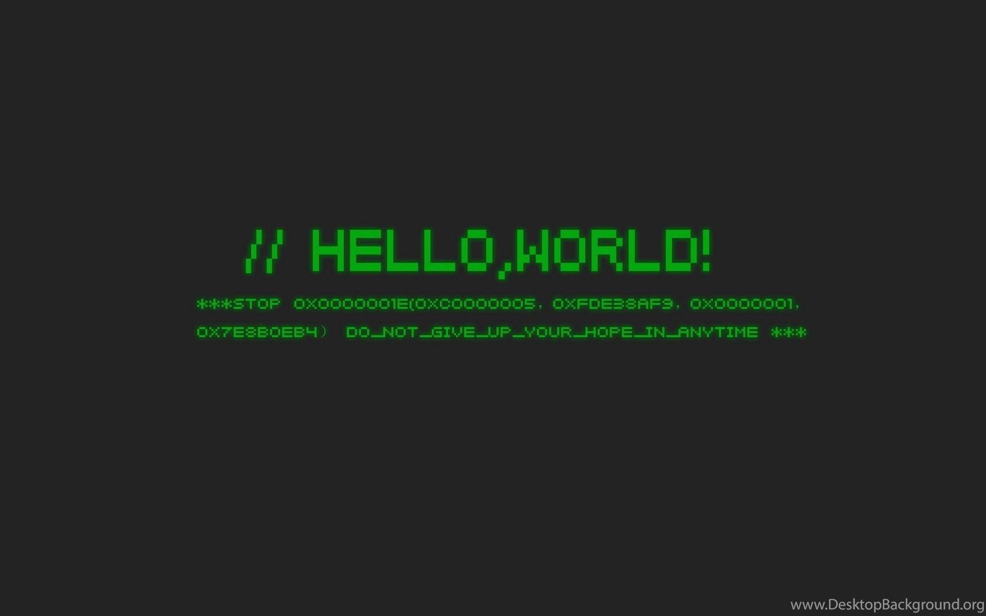 Background Ubuntu Hello World Program Wallpaper And Image