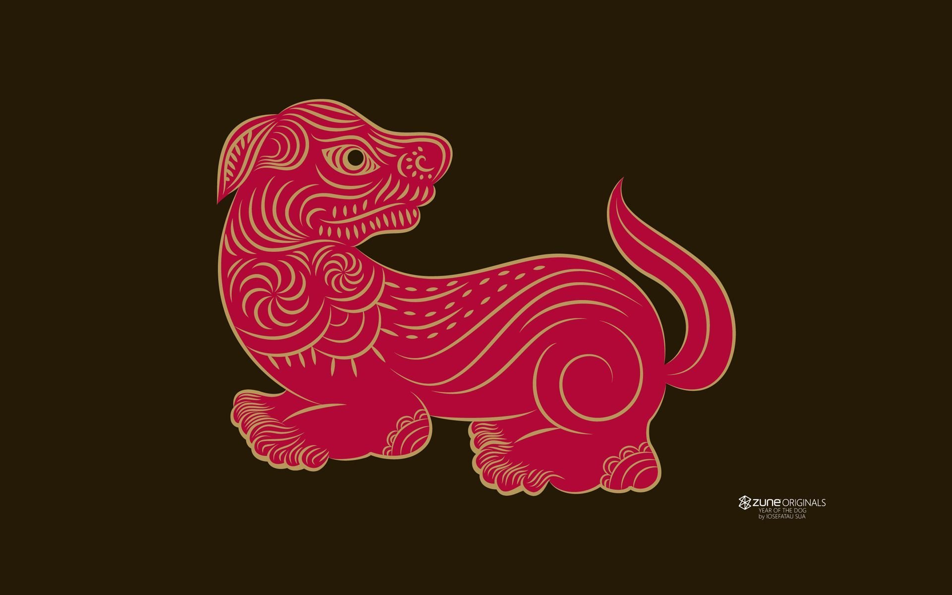 Free download year of the Dog Chinese Zodiac Wallpaper 22234307