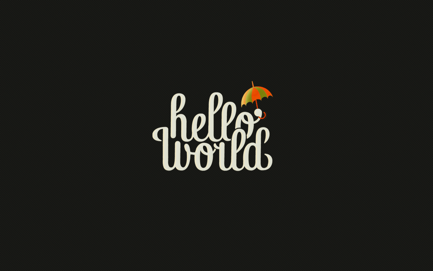 Wallpaper Hello World HD General 1440x900 #hello world
