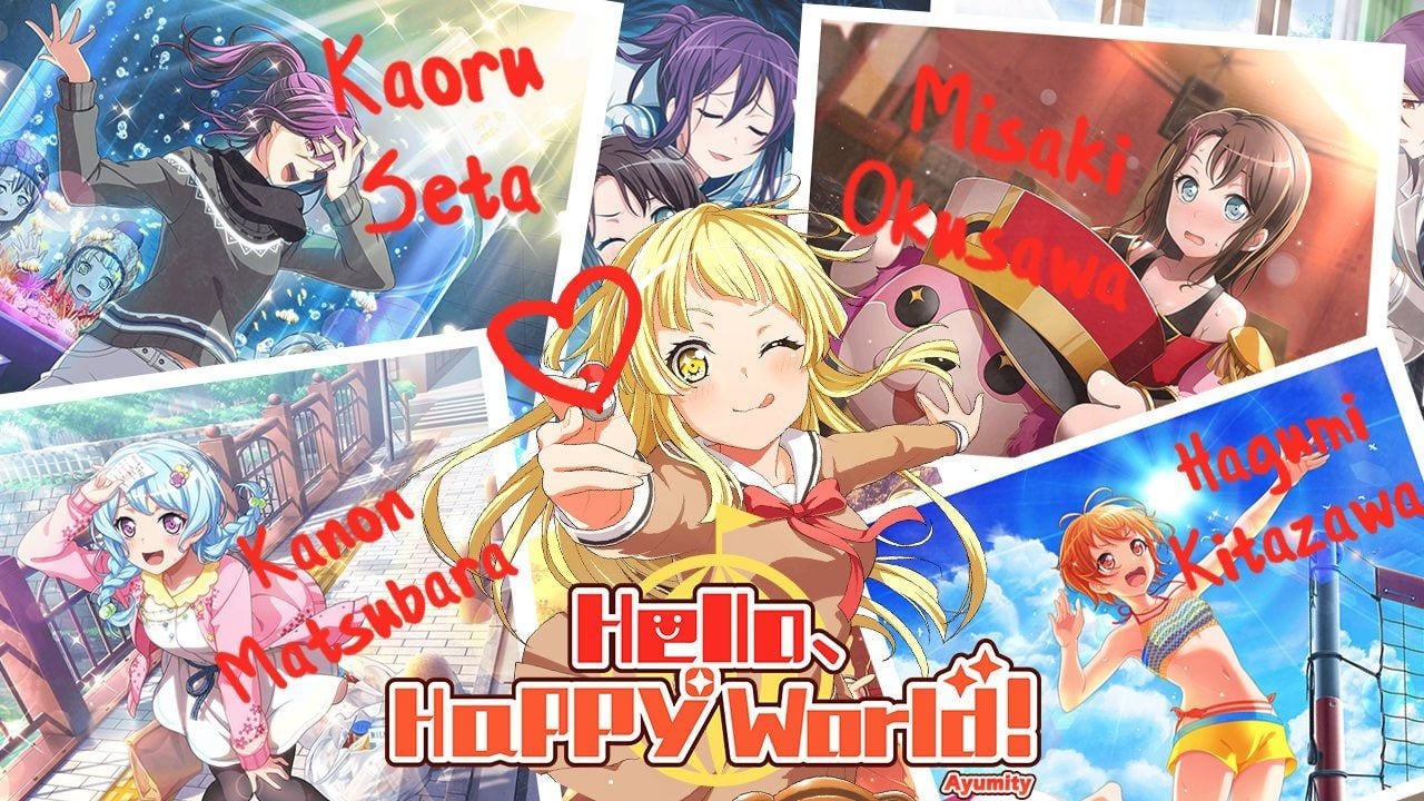 Hello Happy World Wallpaper