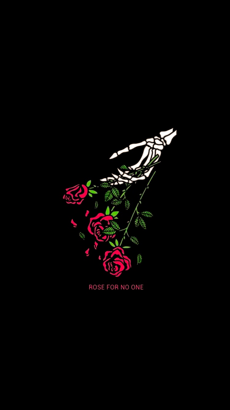 Dark Roses Aesthetic Wallpaper