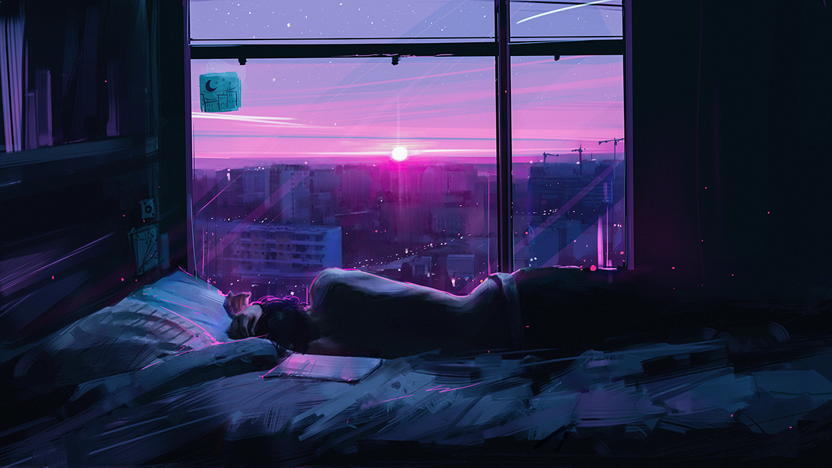 Night Aesthetic Anime PC Wallpapers - Wallpaper Cave.