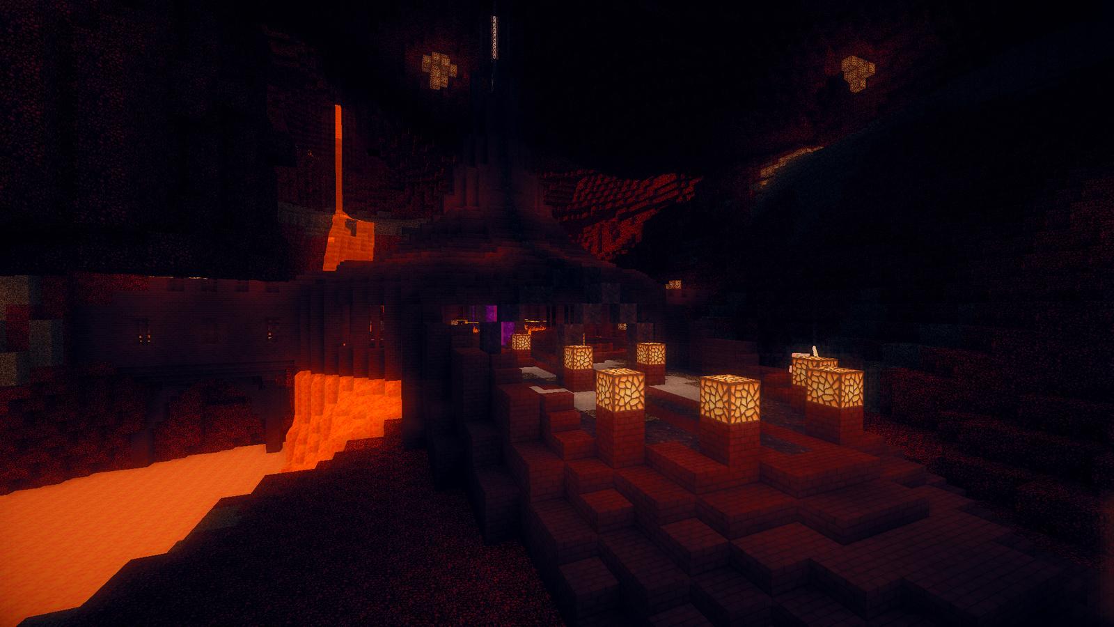 Minecraft Nether Wallpaper. Awesome