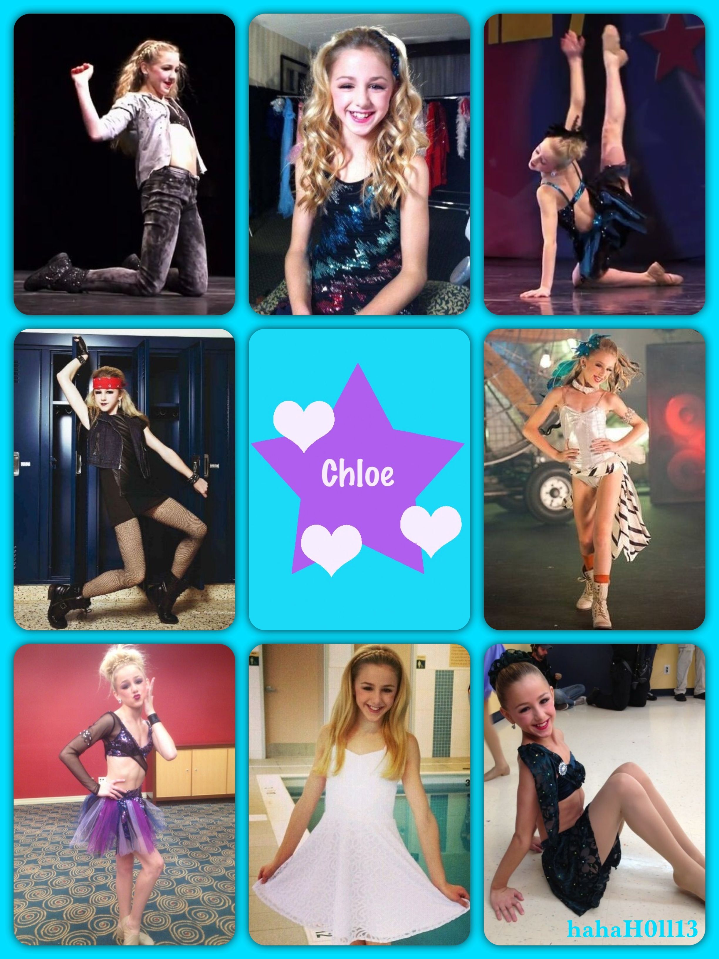 Dance Moms collage of Chloe Lukasiak by hahaH0ll13. Dance moms