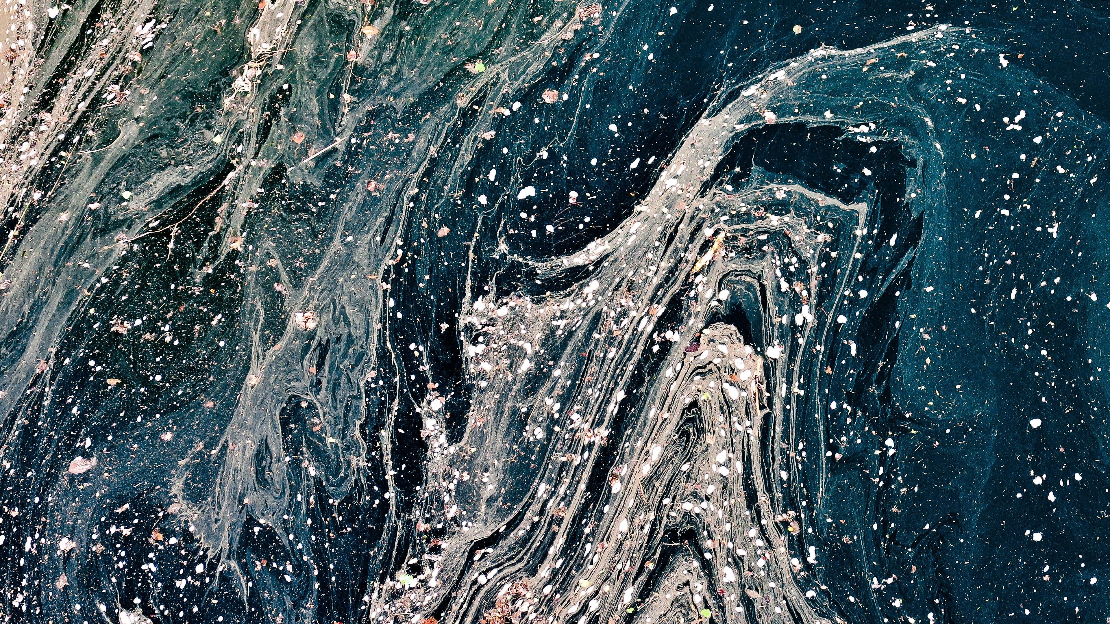Water Texture 4K Abstract Wallpaper