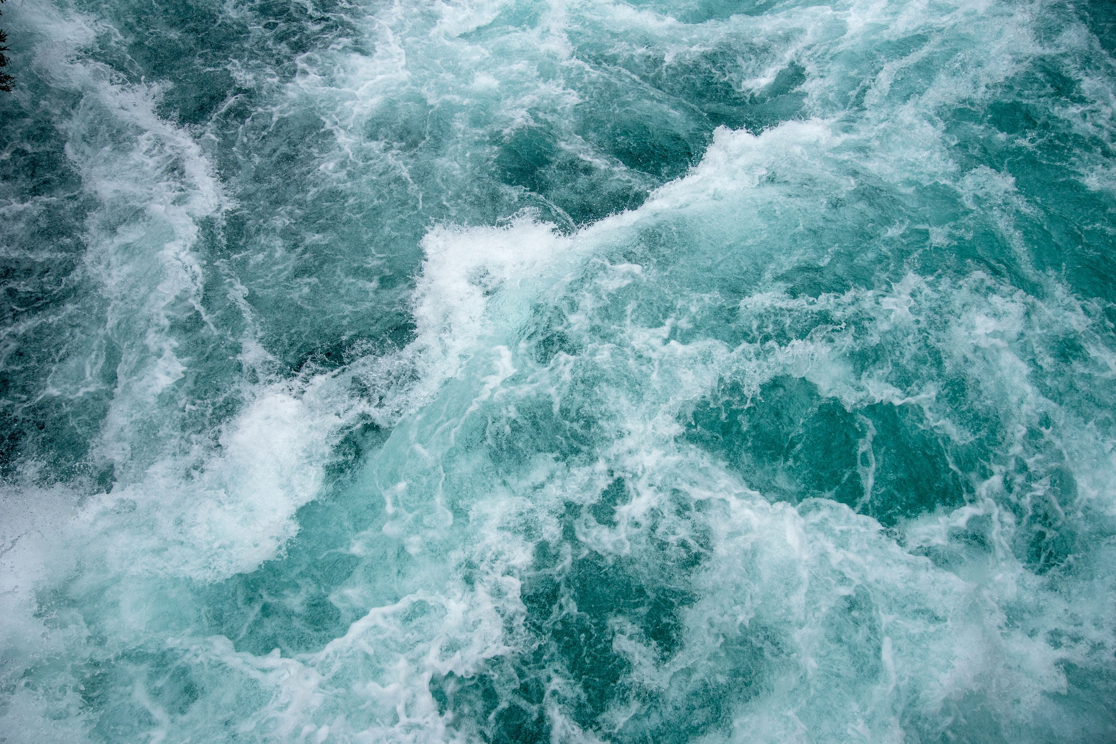 3840x2560 #water, #auckland, #huka falls, #waterfall