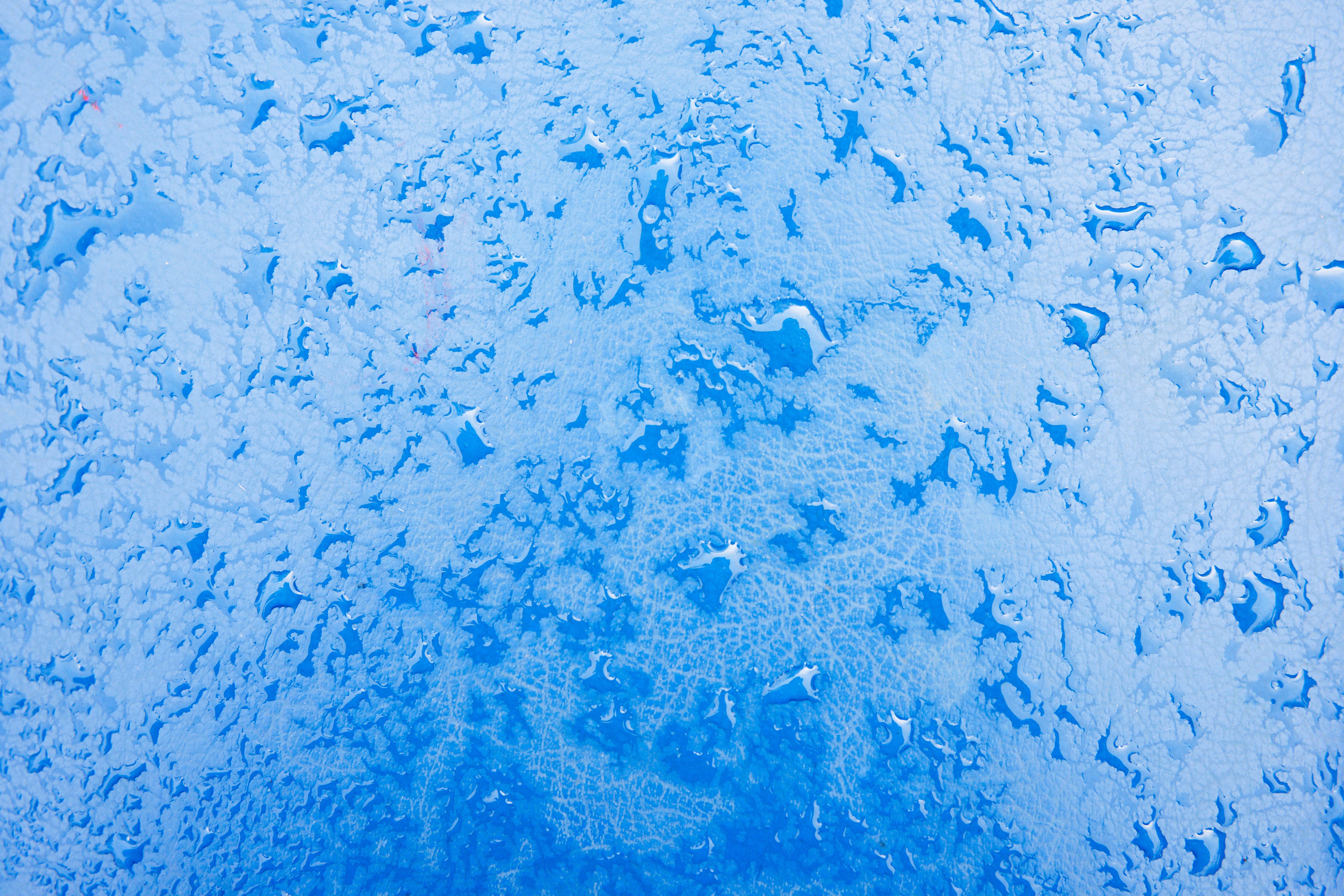 free textures background photo blue plastic with water drops
