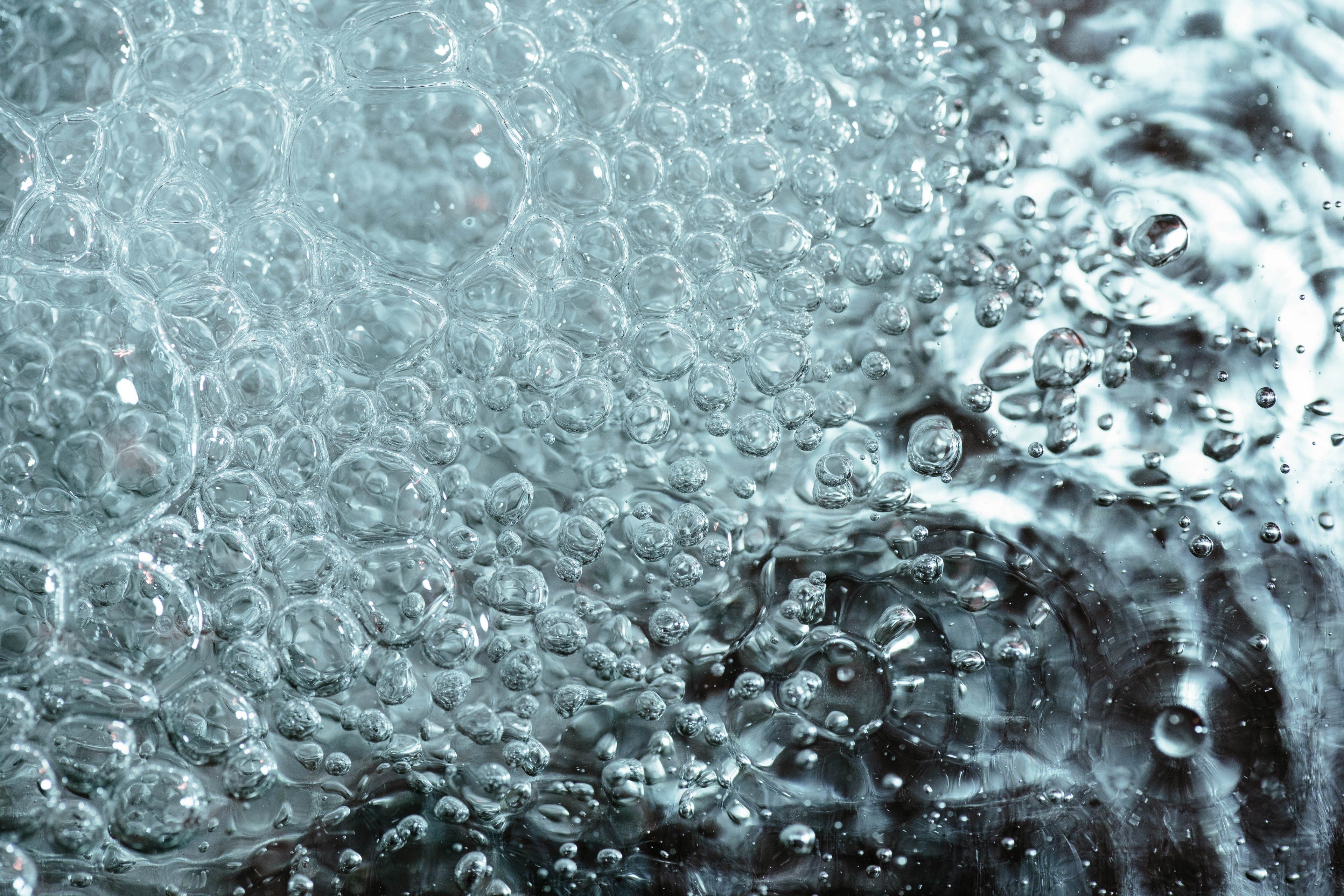 Water Fizz Bubbles And Texture HD 4k Wallpaper