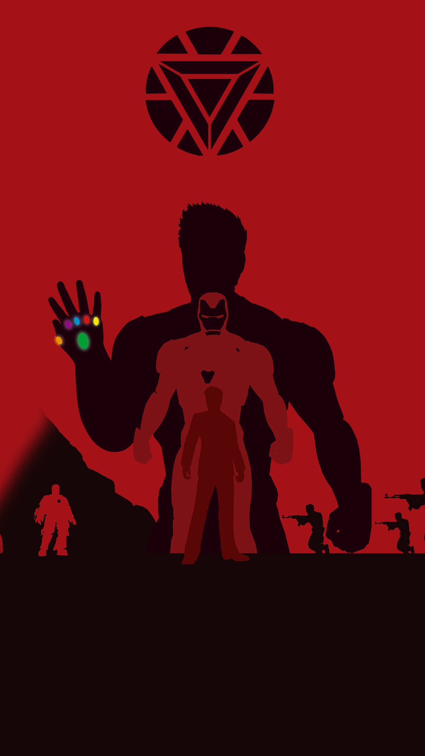 Iron Man Avengers Endgame 4K Minimalism, HD Superheroes Wallpaper