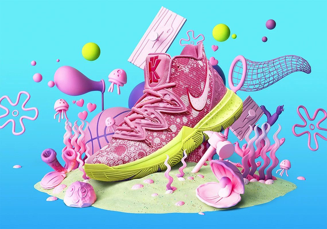 Nike Kyrie 5 Spongebob Patrick in 2020 Hype shoes Nike