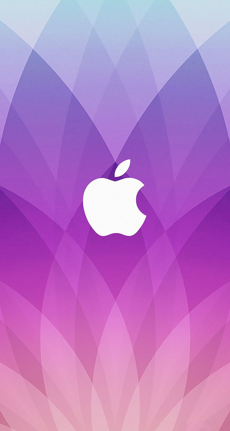 Purple color apple iphone background