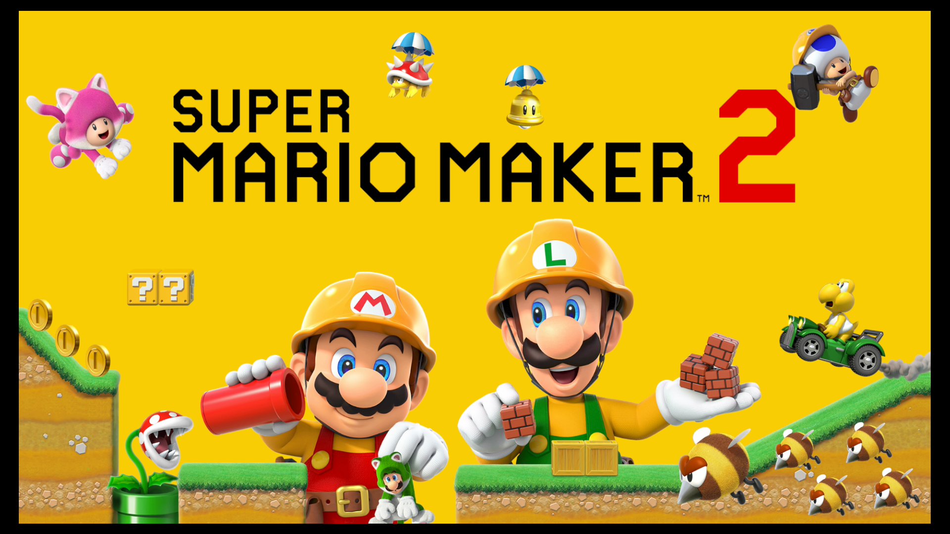 Mario Teaches Platforming Post 1 (Super Mario Maker 2)