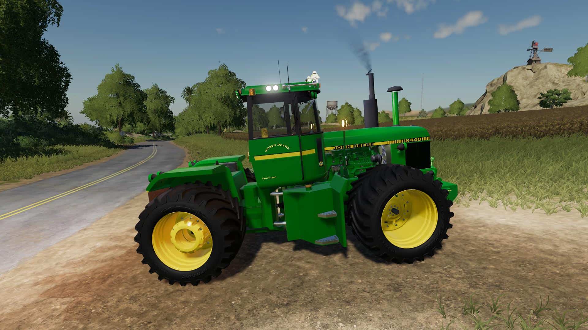 FS19 John Deere 8440 v1.0 simulator 19 / 17 / 15 Mod