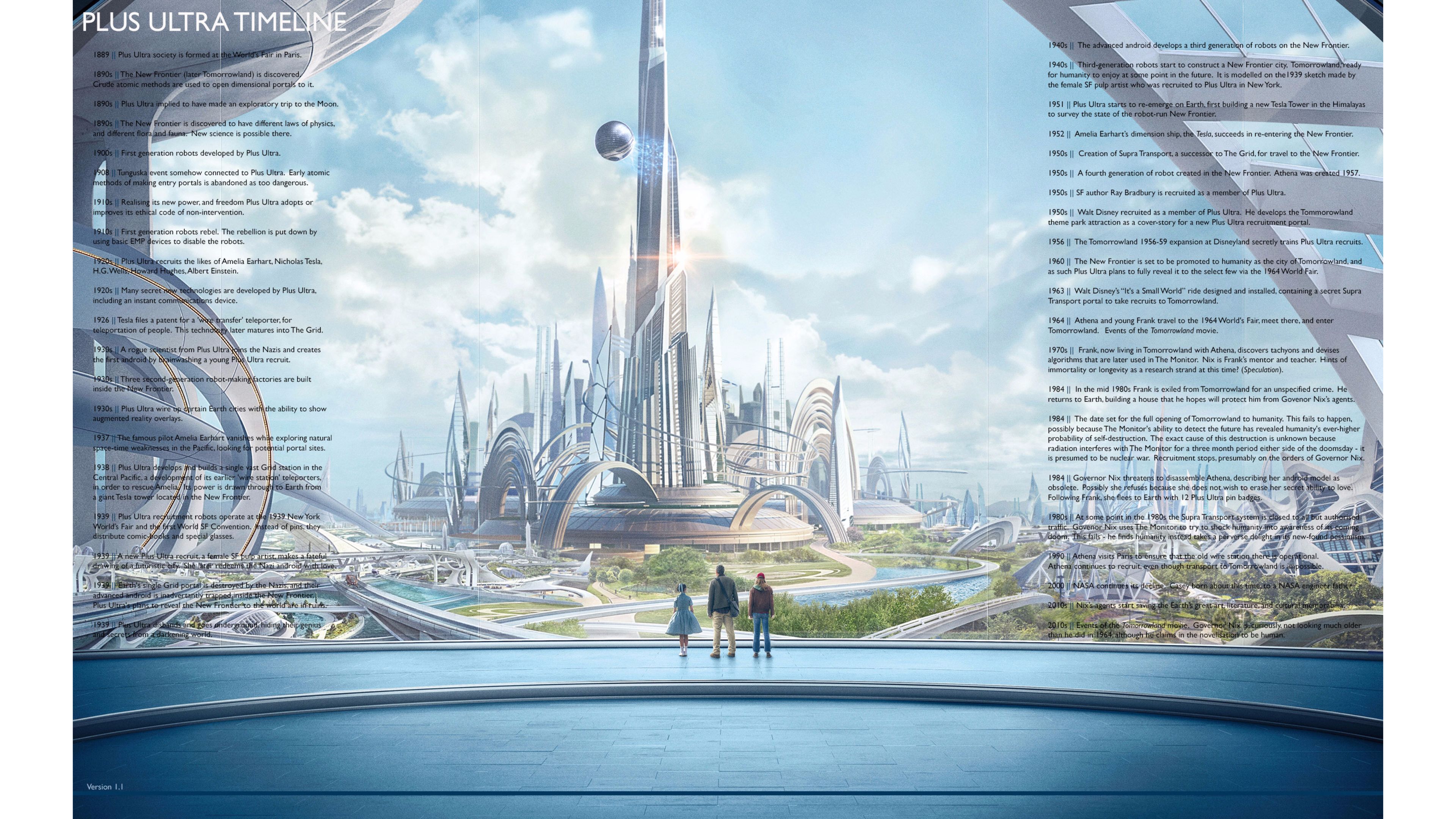 tomorrowland 4K wallpaper for your desktop or mobile screen free
