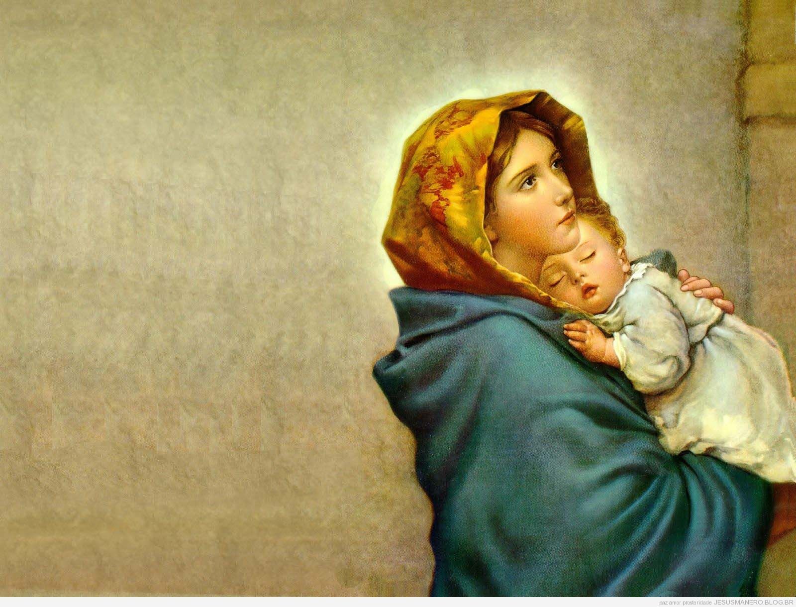 Mary and Jesus Wallpaper Free Mary and Jesus Background