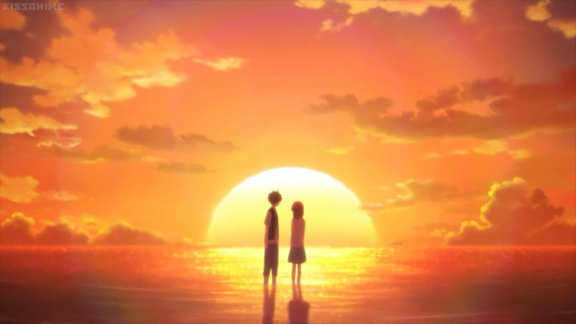 Beautiful Anime sunset. Anime scenery, Anime life, Sunset