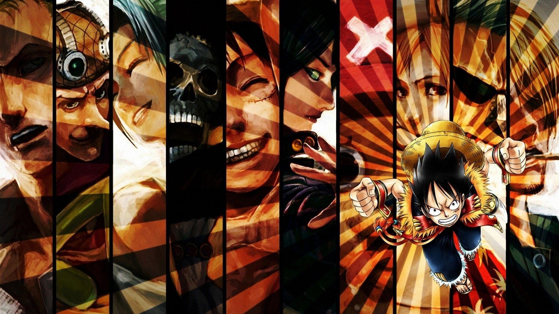 one piece luffy anime HD wallpaper background. Anime