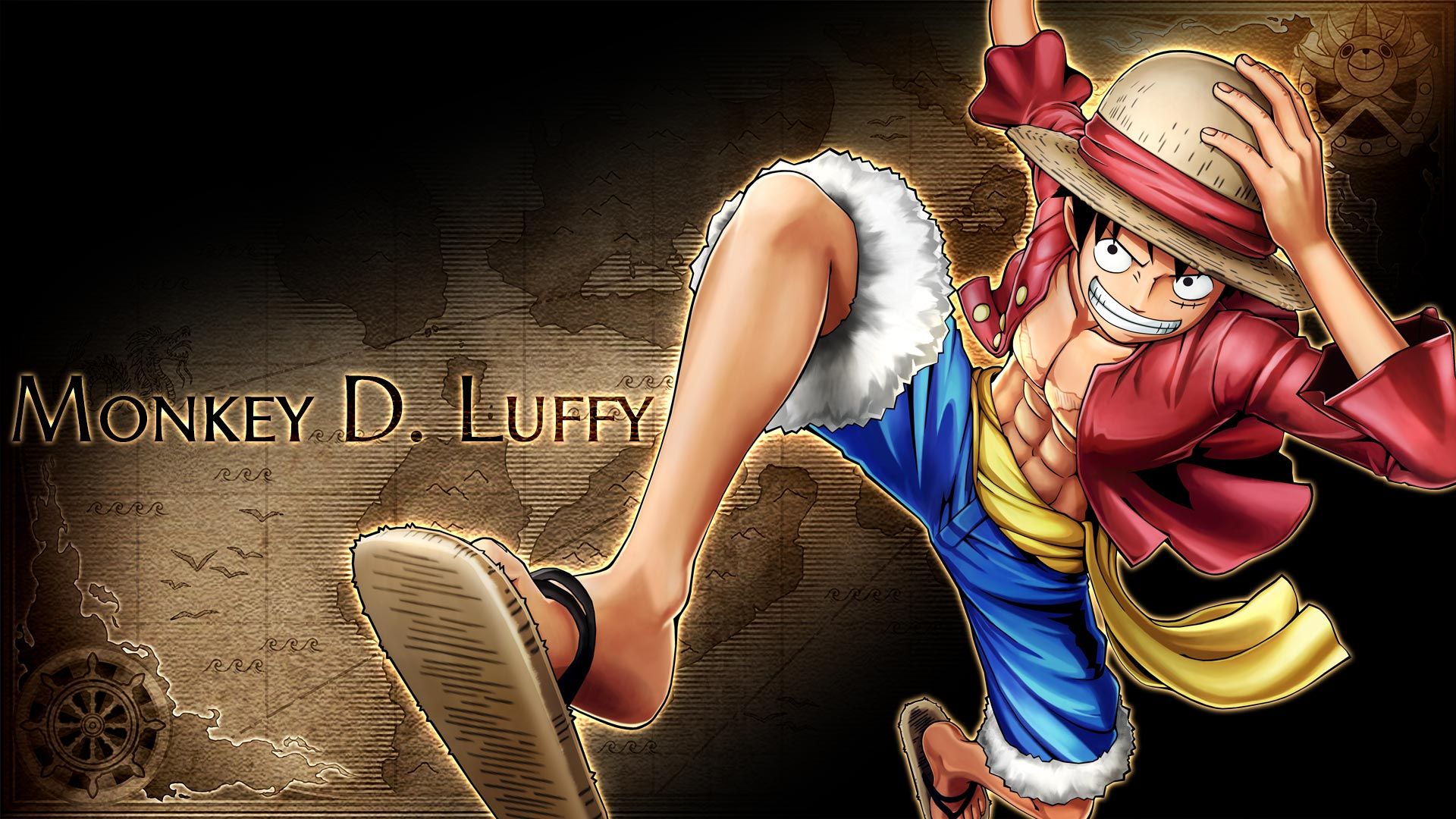 Monkey D. Luffy. Wallpaper from One Piece: World Seeker