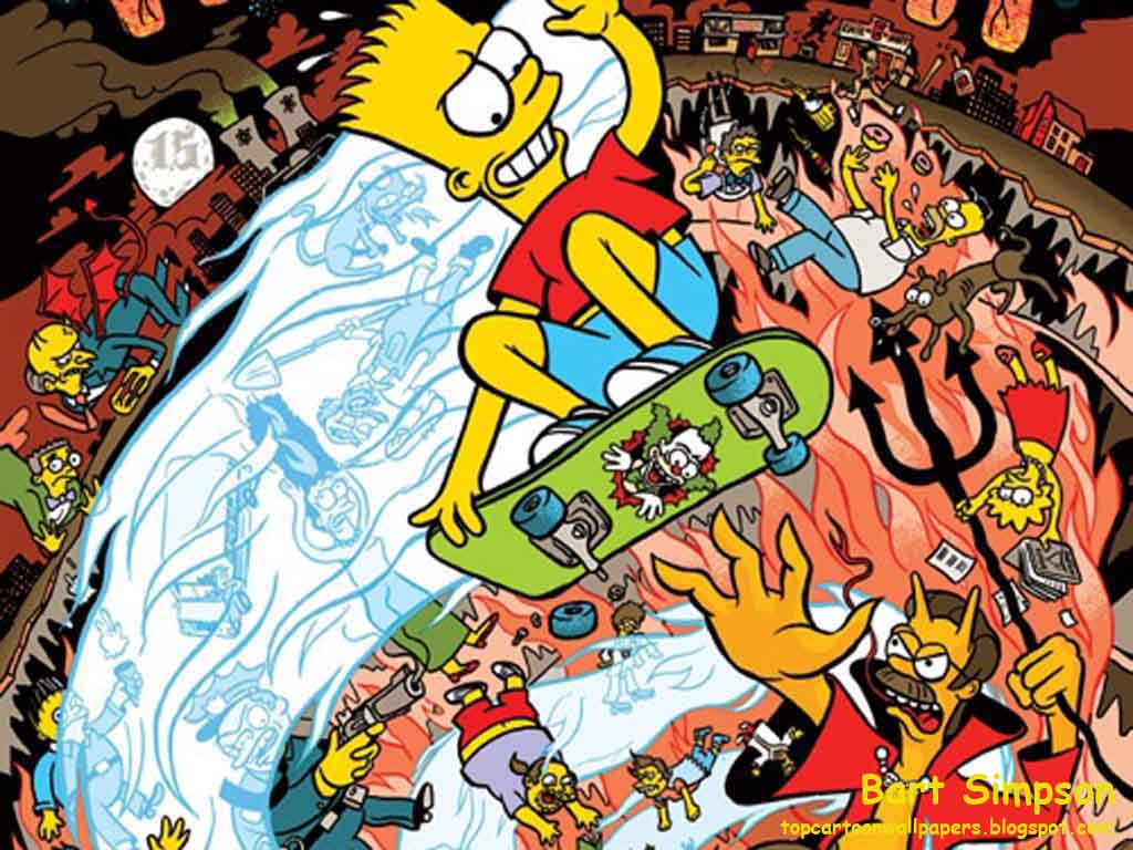 Bart Simpson Tumblr Background. Simpson
