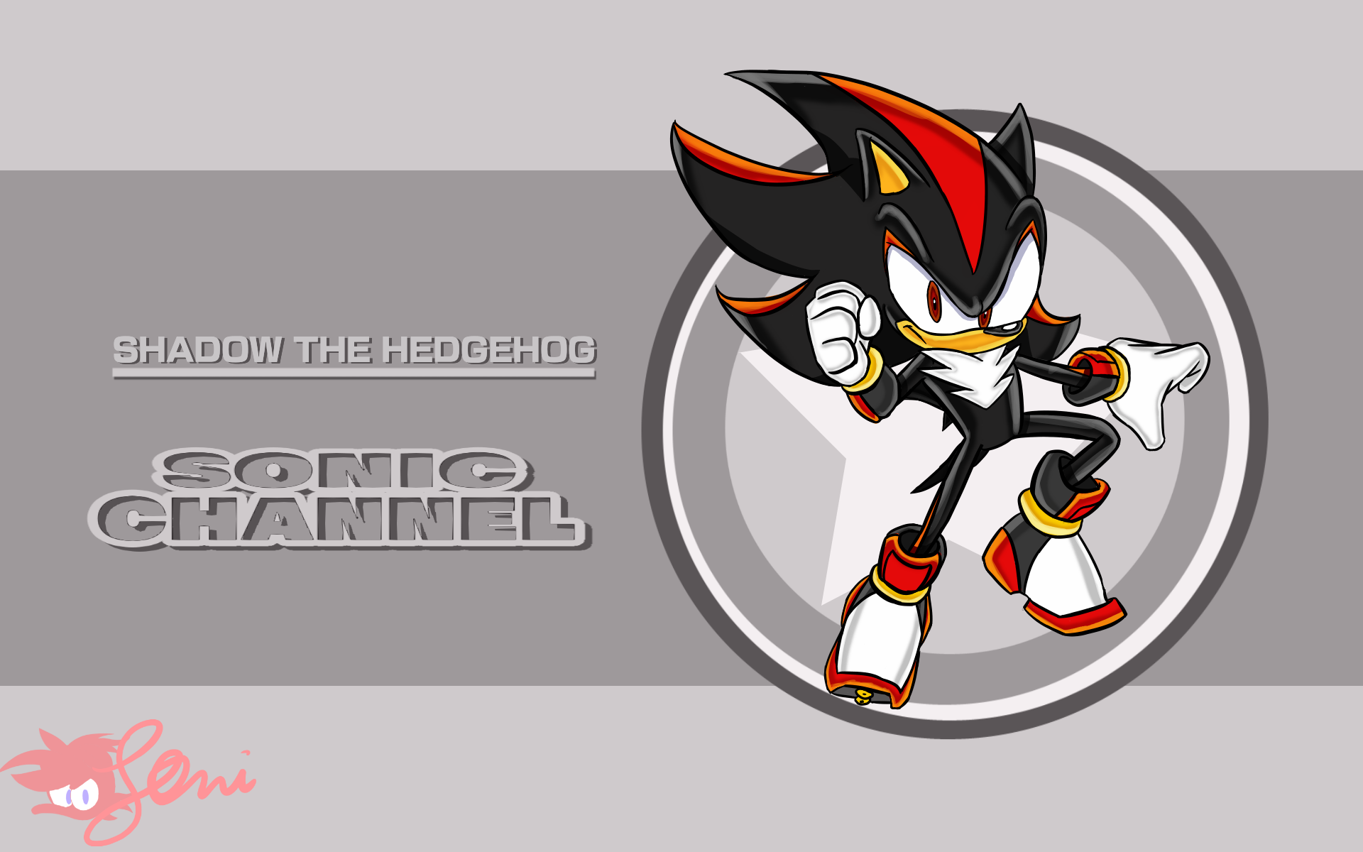 Sonic Channel Style Wallpaper The Hedgehog