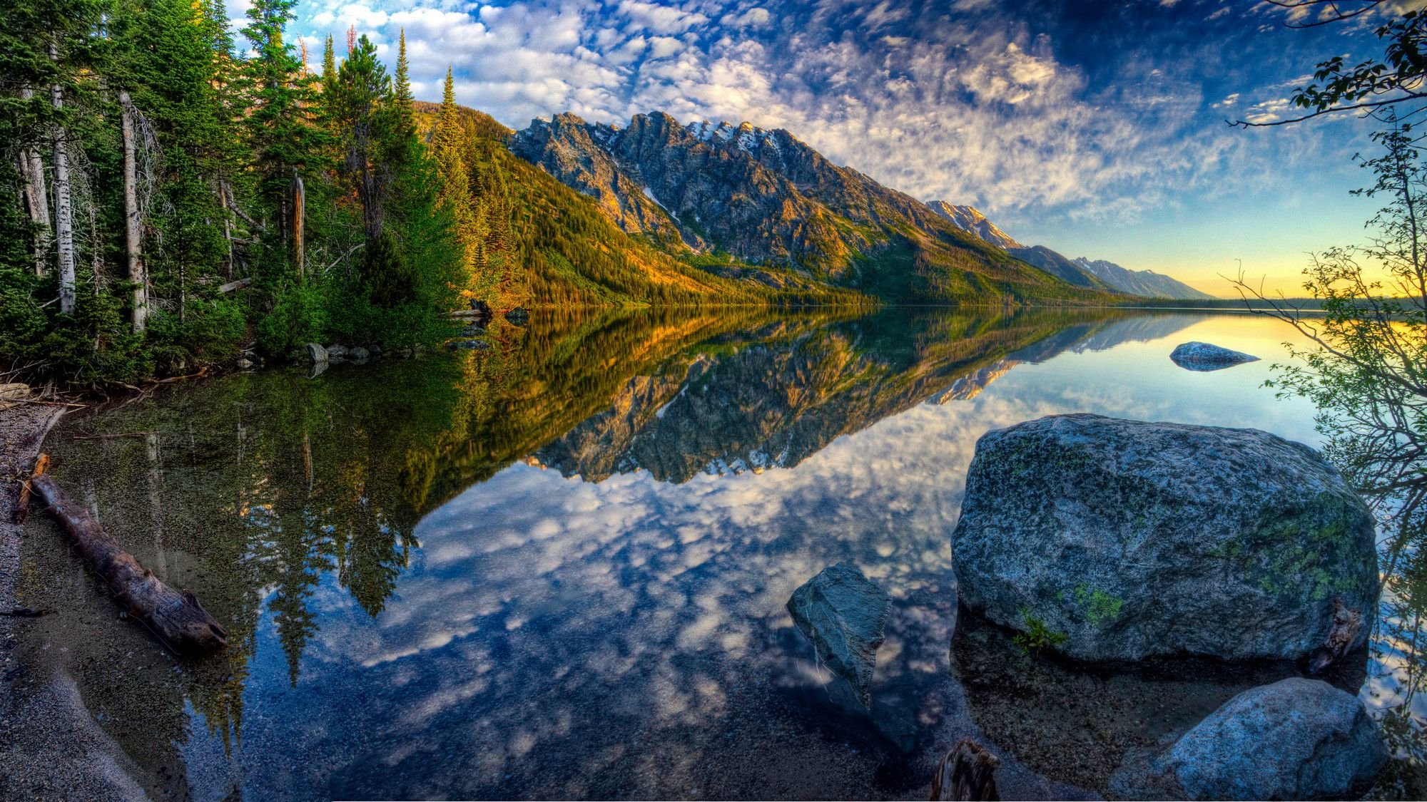 Nature Lake 8k Ultra HD Wallpaper