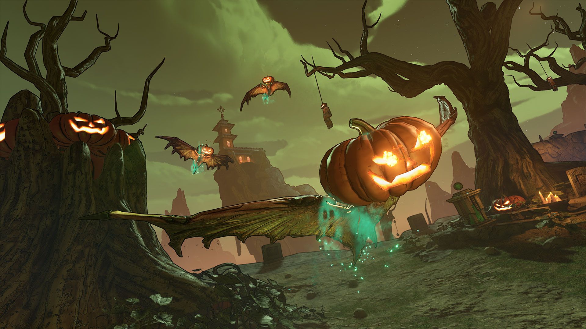 Borderlands 3's Halloween event includes Hecktoplasm, a skeleton