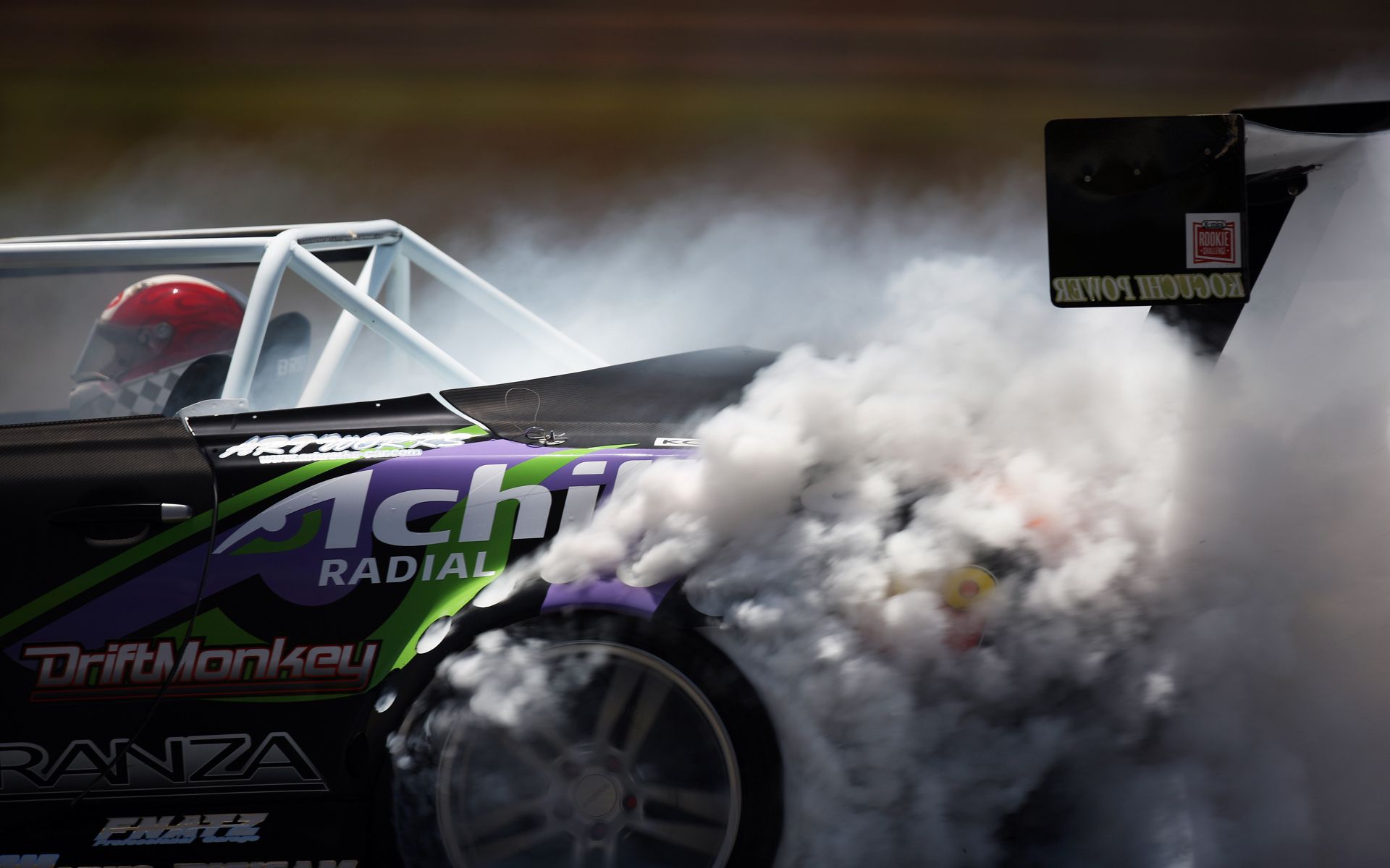 Racing Smoke Wallpaper. HD Car Wallpaper