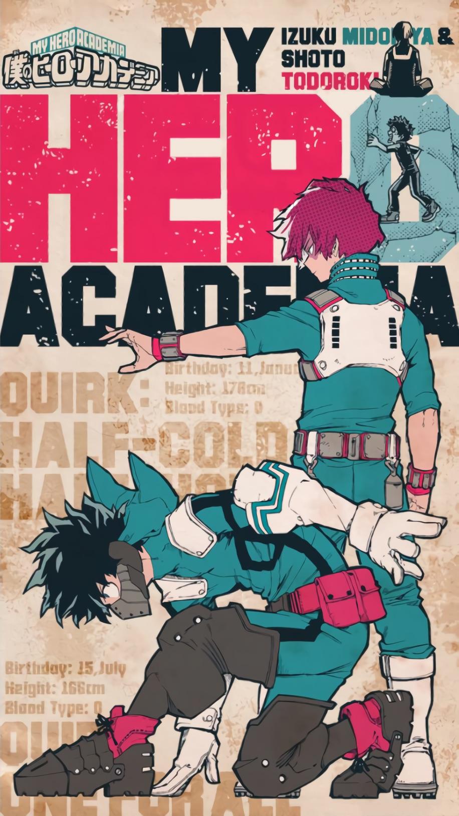 Kisekai Jump BNHA Wallpaper Edit