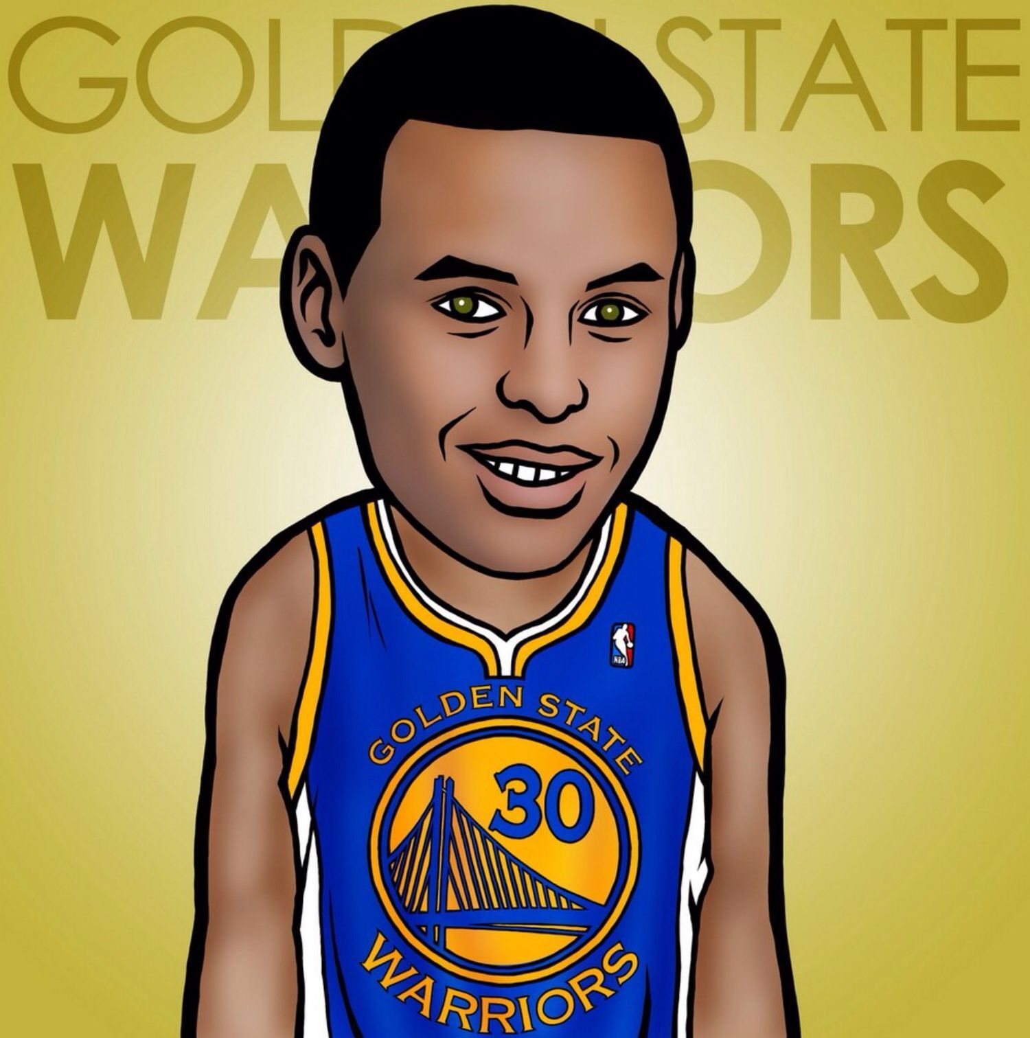 Stephen Curry Cartoon Vector Back Caricature Stock Vector (Royalty Free)  2238183667