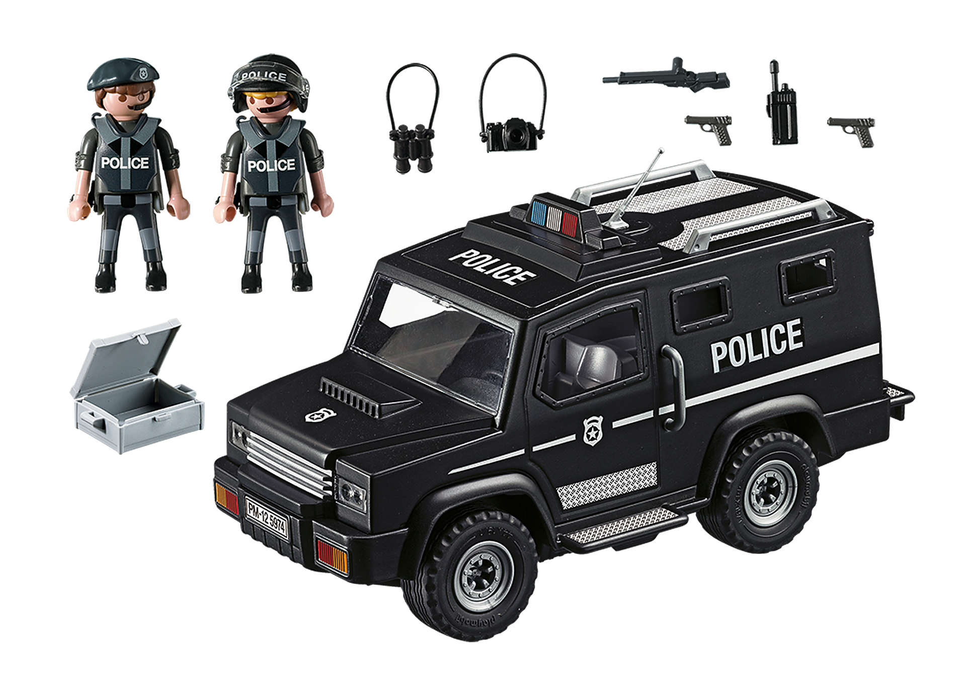 Покажите игрушечных полицейских. Playmobil 5674 Tactical Unit Police car. SWAT Police игрушки Плеймобил. Плеймобил полицейский автомобиль 5673. Playmobil 5674 автомобиль спецназа.